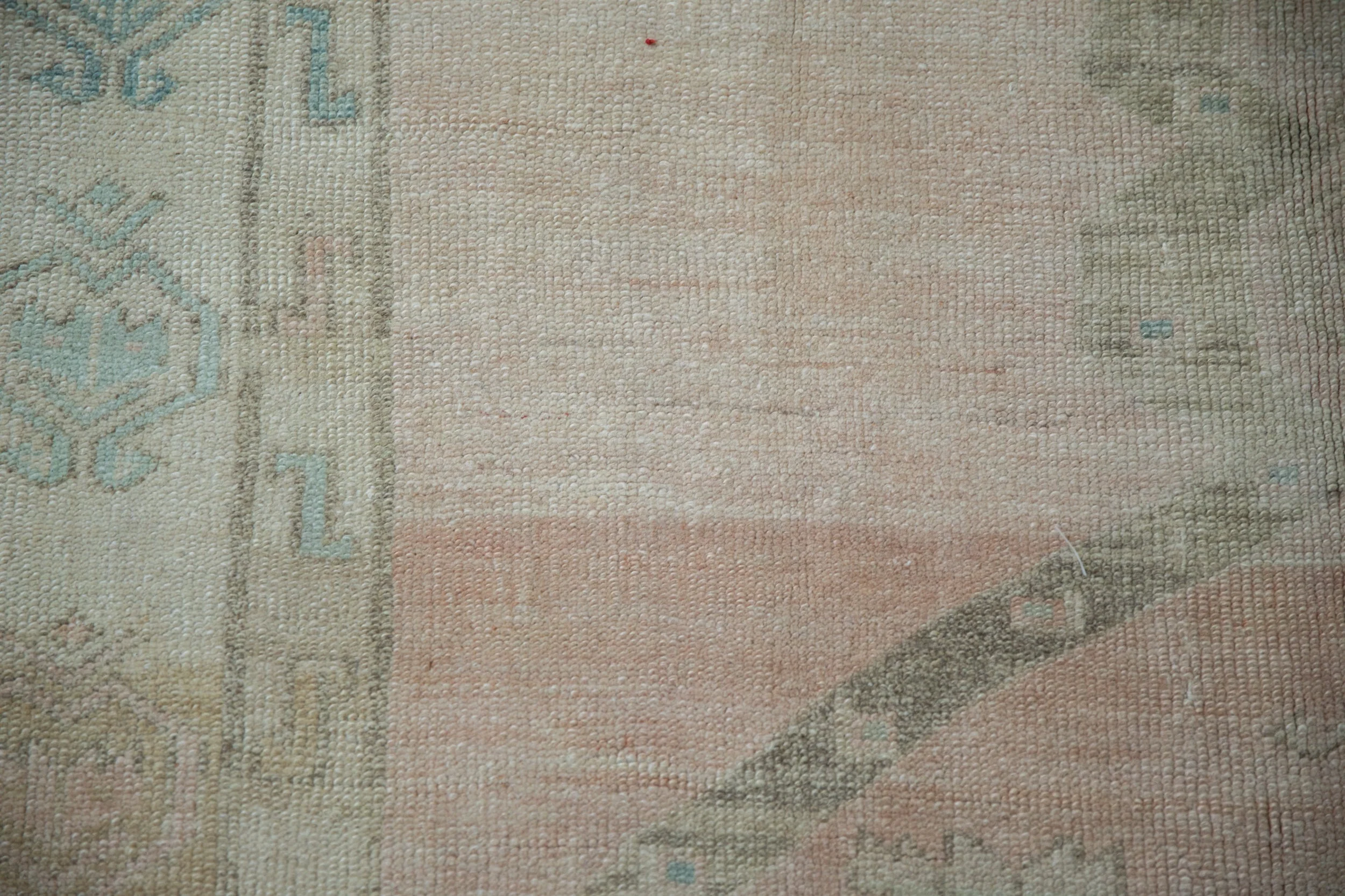 5x11 Vintage Distressed Oushak Rug Runner - Image 12