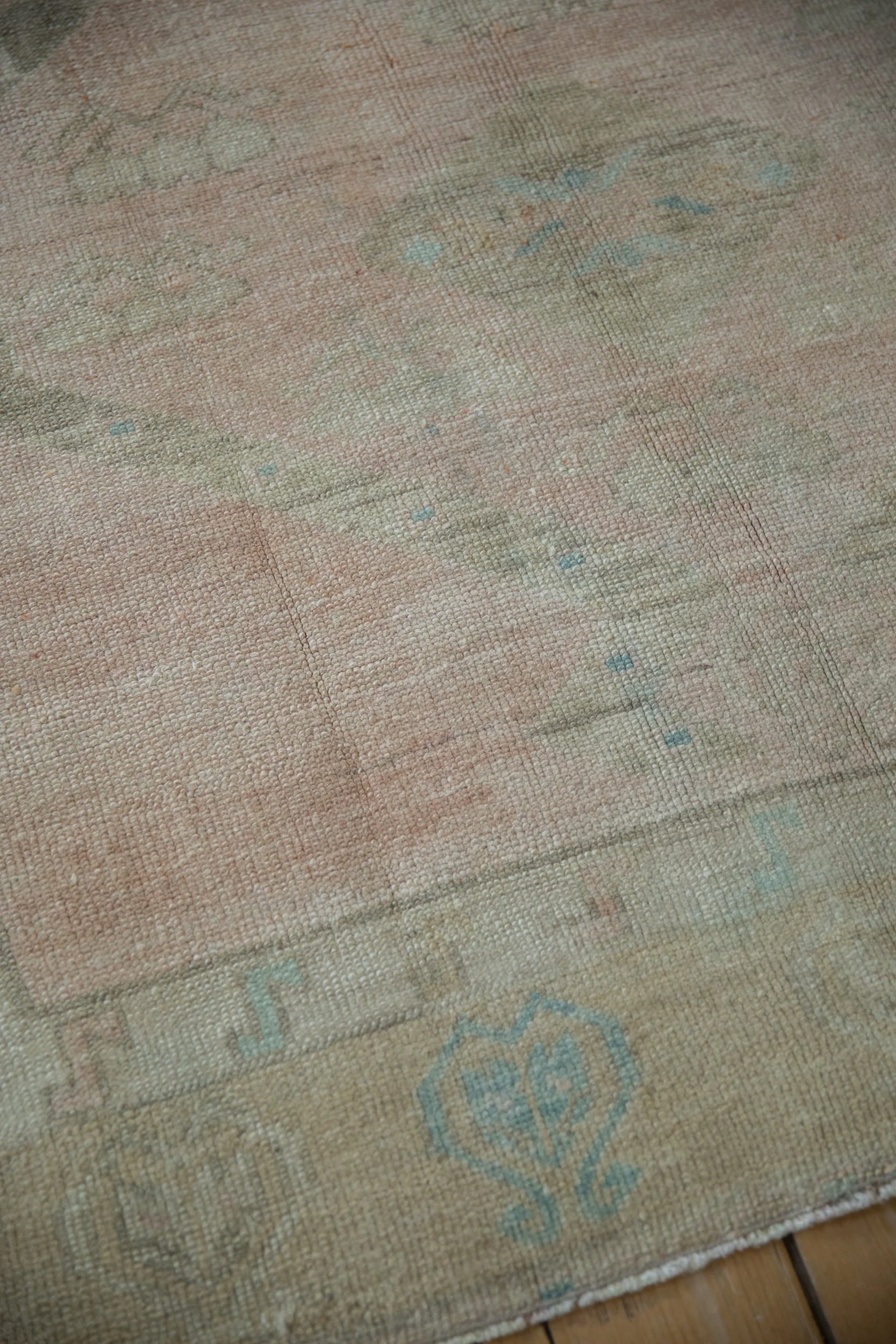 5x11 Vintage Distressed Oushak Rug Runner - Image 8