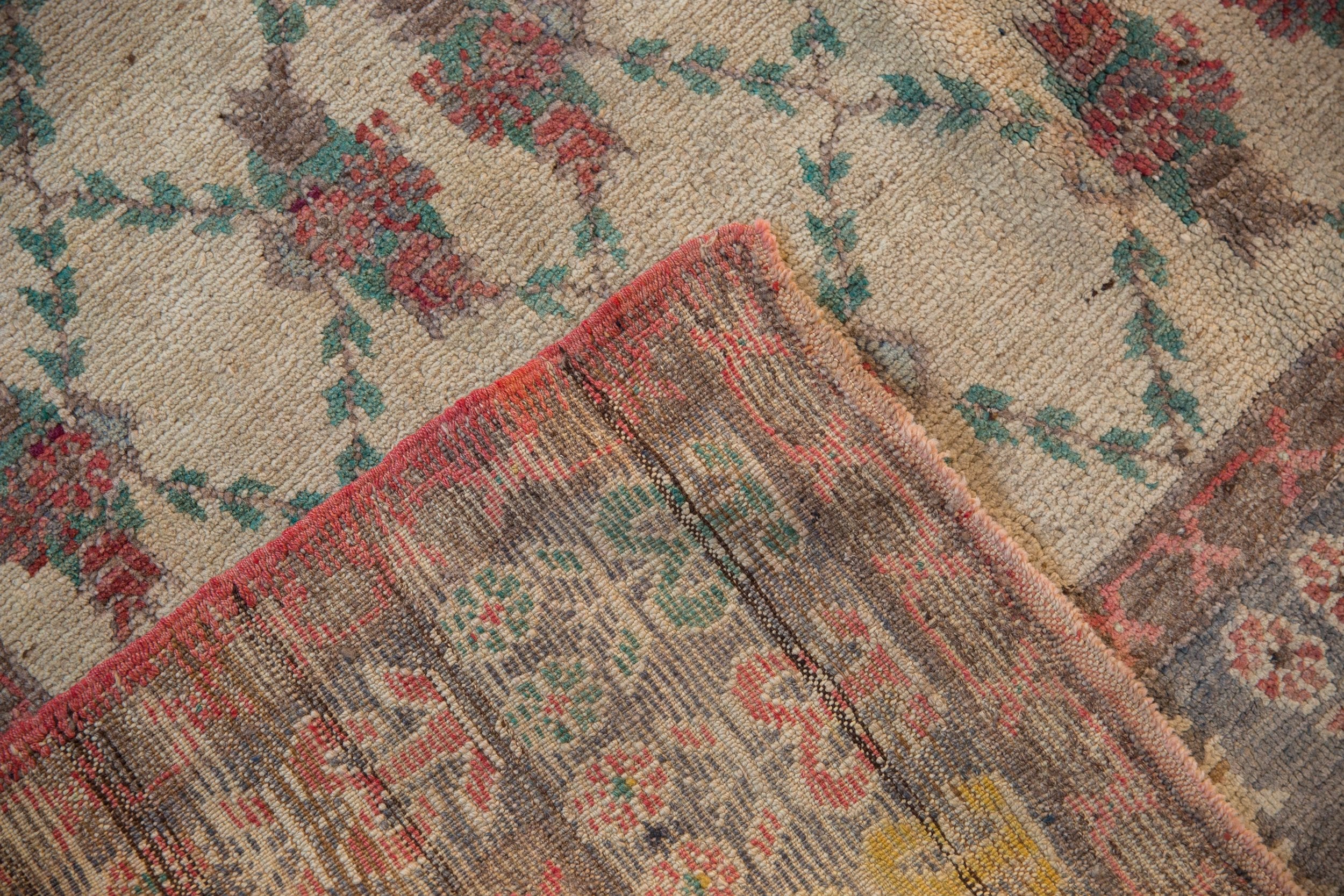 5x11 Vintage Distressed Oushak Rug Runner - Image 9