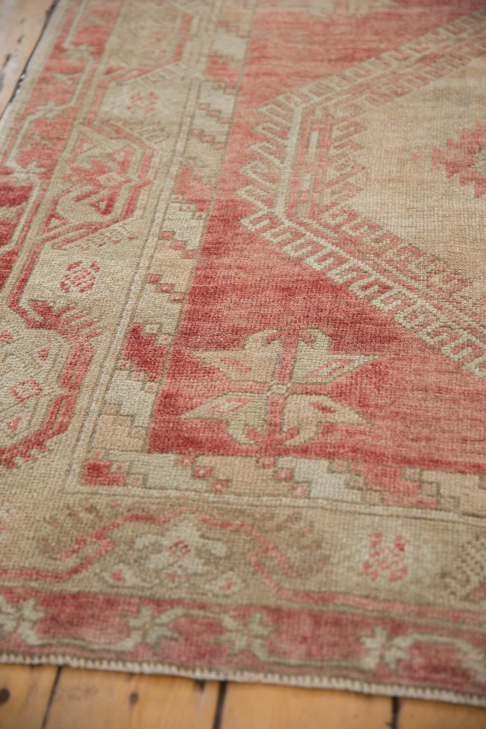 5x11 Vintage Distressed Oushak Rug Runner - Image 4