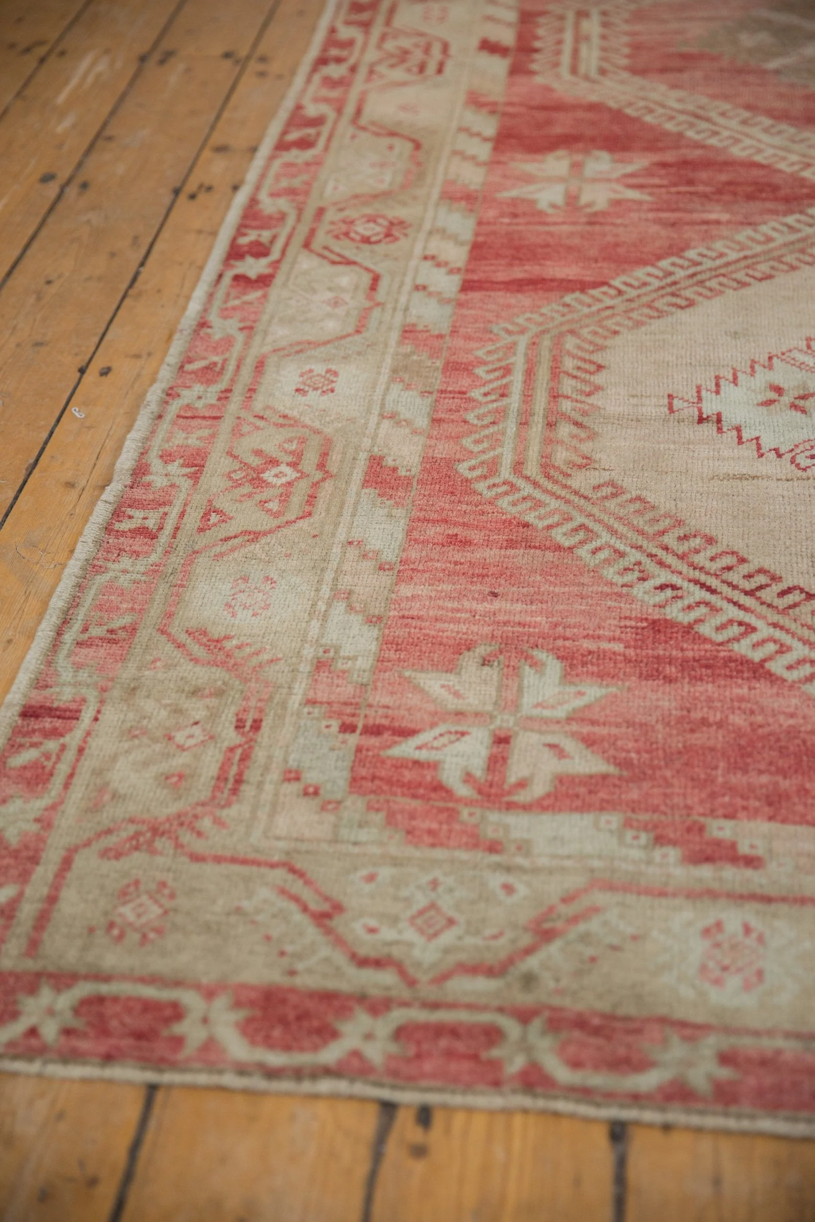 5x11 Vintage Distressed Oushak Rug Runner - Image 6