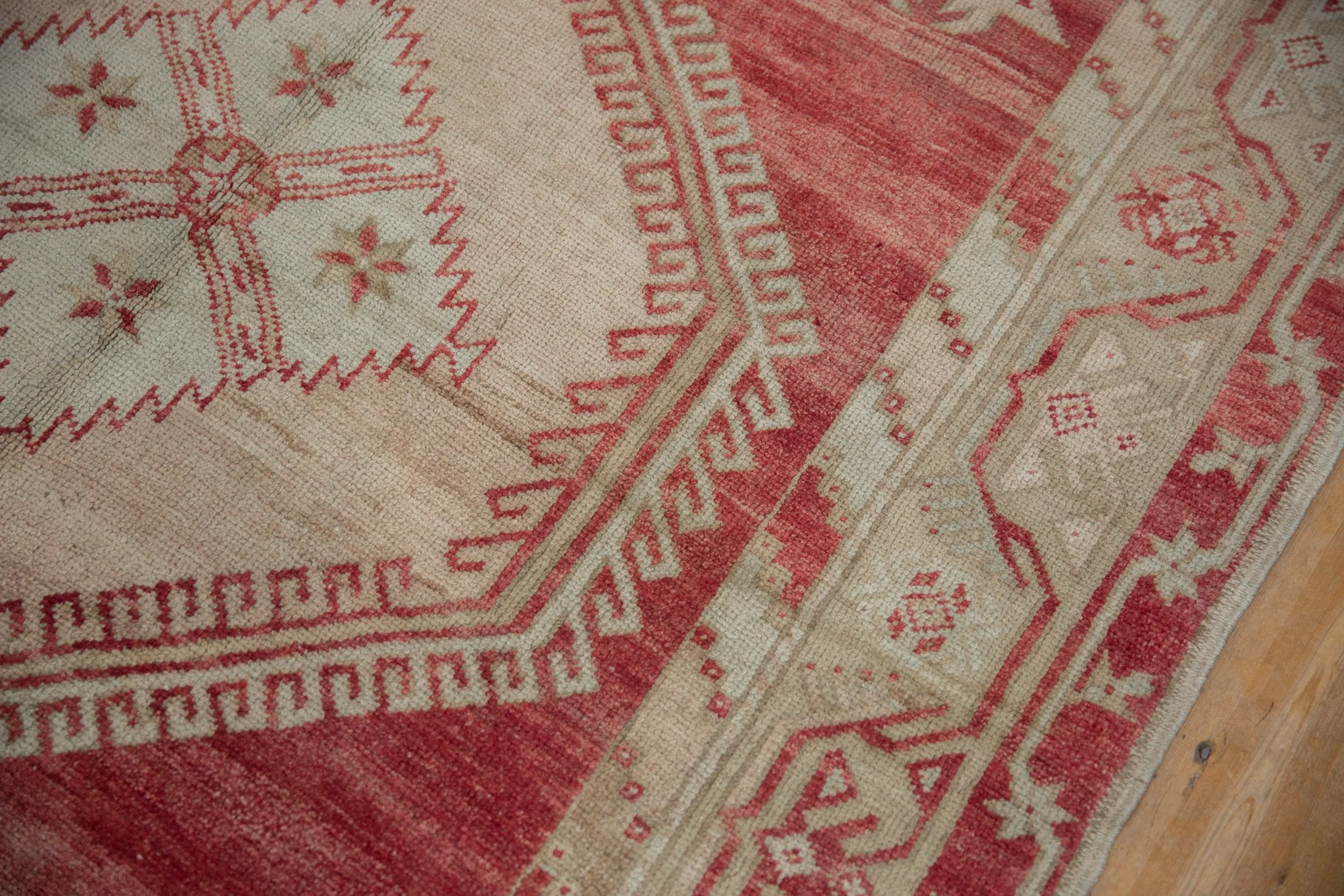 5x11 Vintage Distressed Oushak Rug Runner - Image 8