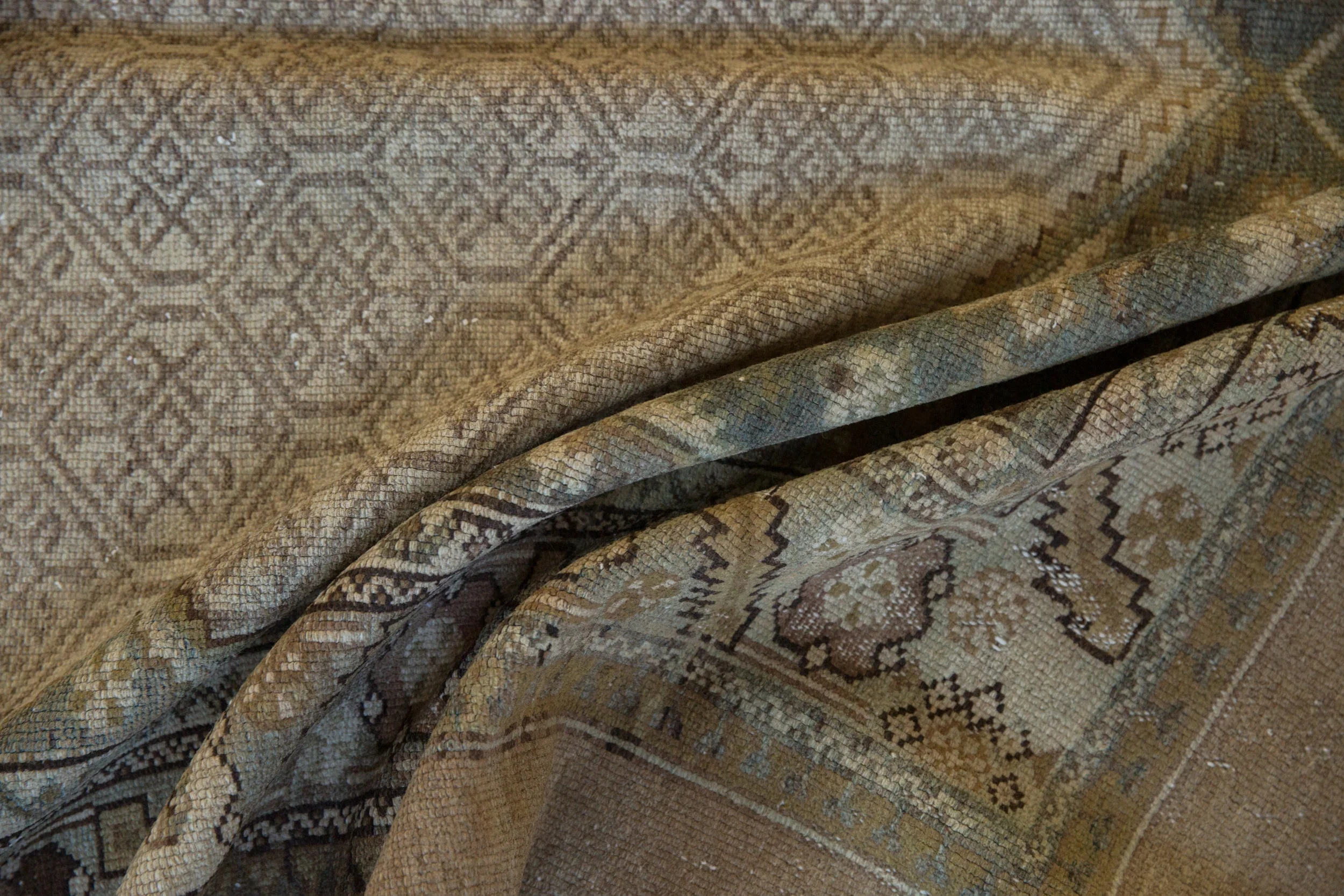 5x11 Vintage Distressed Serab Rug Runner - Image 9