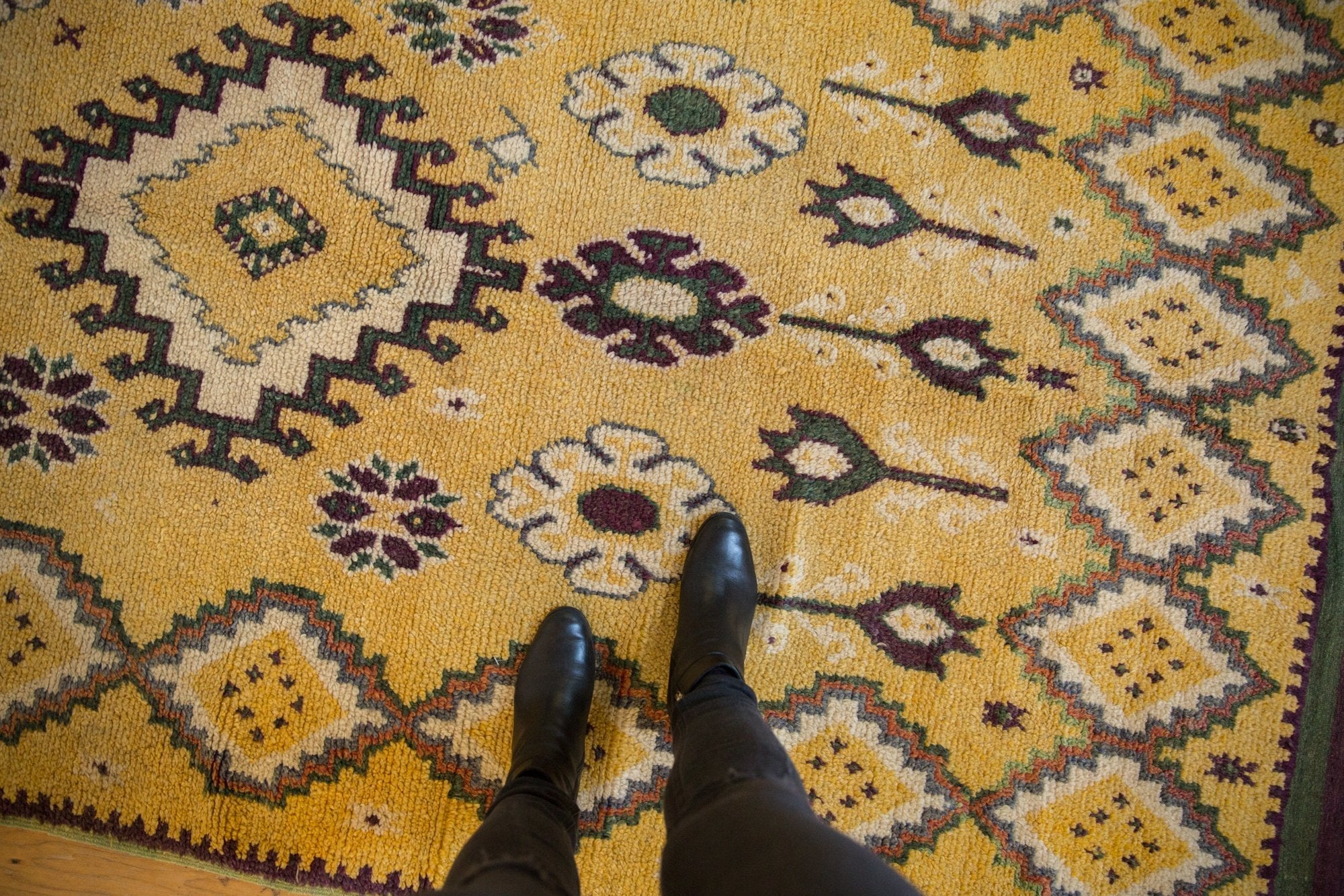 5x11 Vintage Moroccan Rug Runner - Image 2