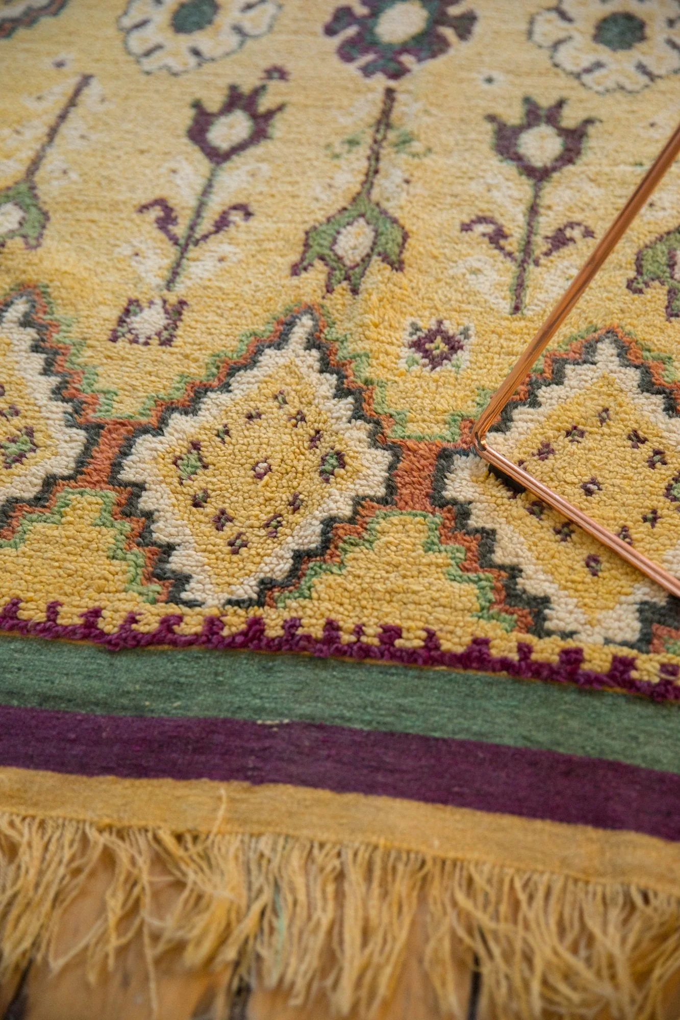 5x11 Vintage Moroccan Rug Runner - Image 4