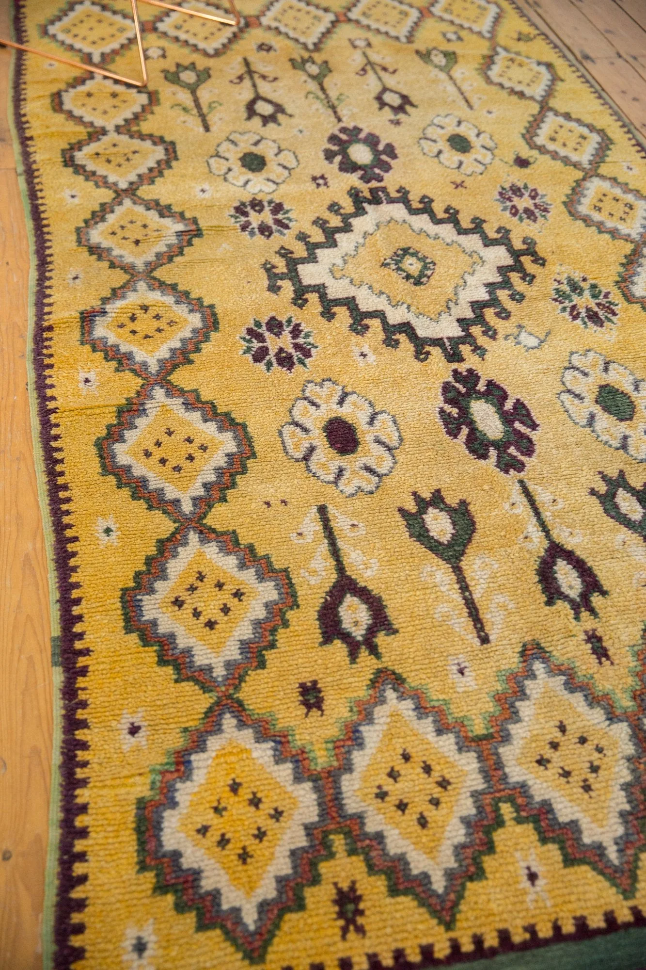 5x11 Vintage Moroccan Rug Runner - Image 8