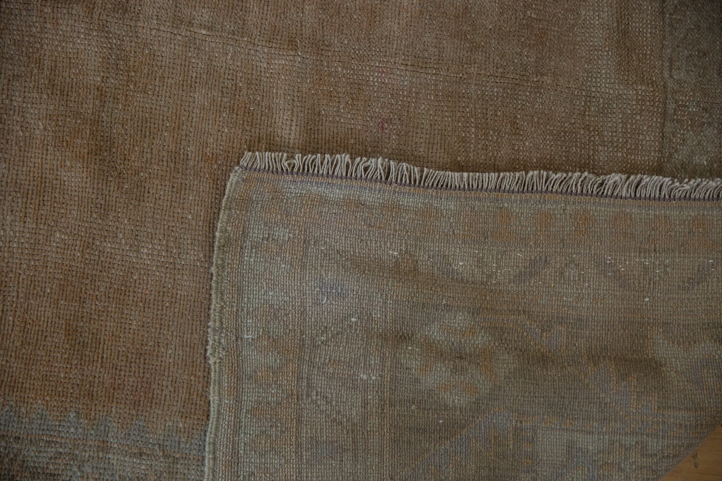 5x12.5 Vintage Distressed Oushak Rug Runner - Image 11
