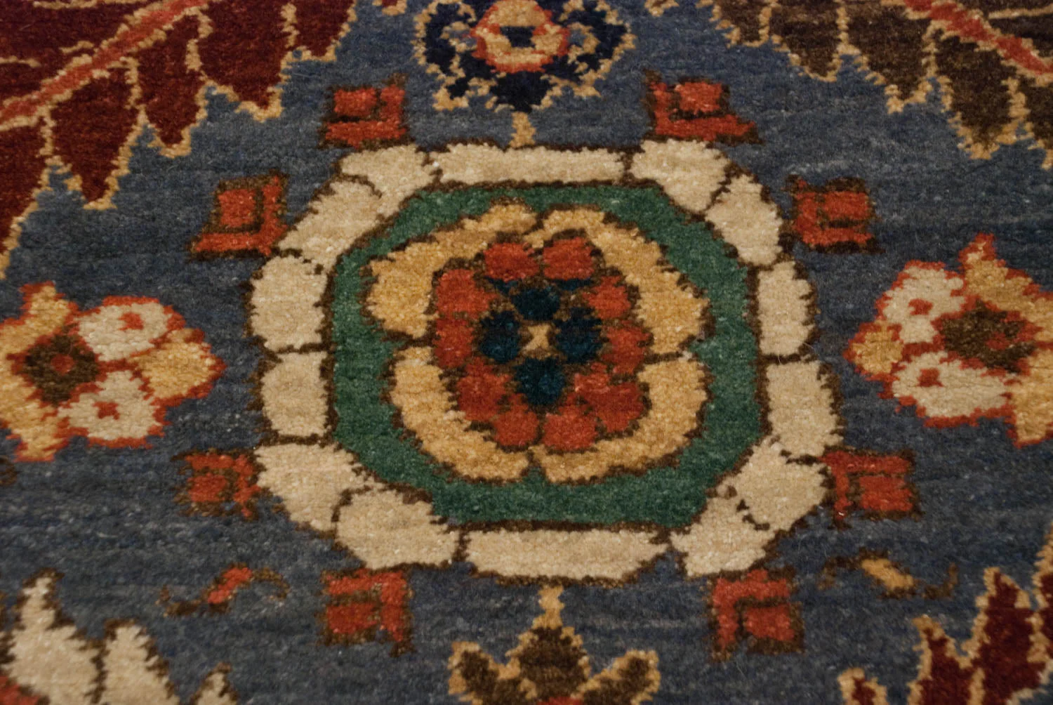 5x12 Vintage Armenian Veramin Design Rug Runner - Image 2