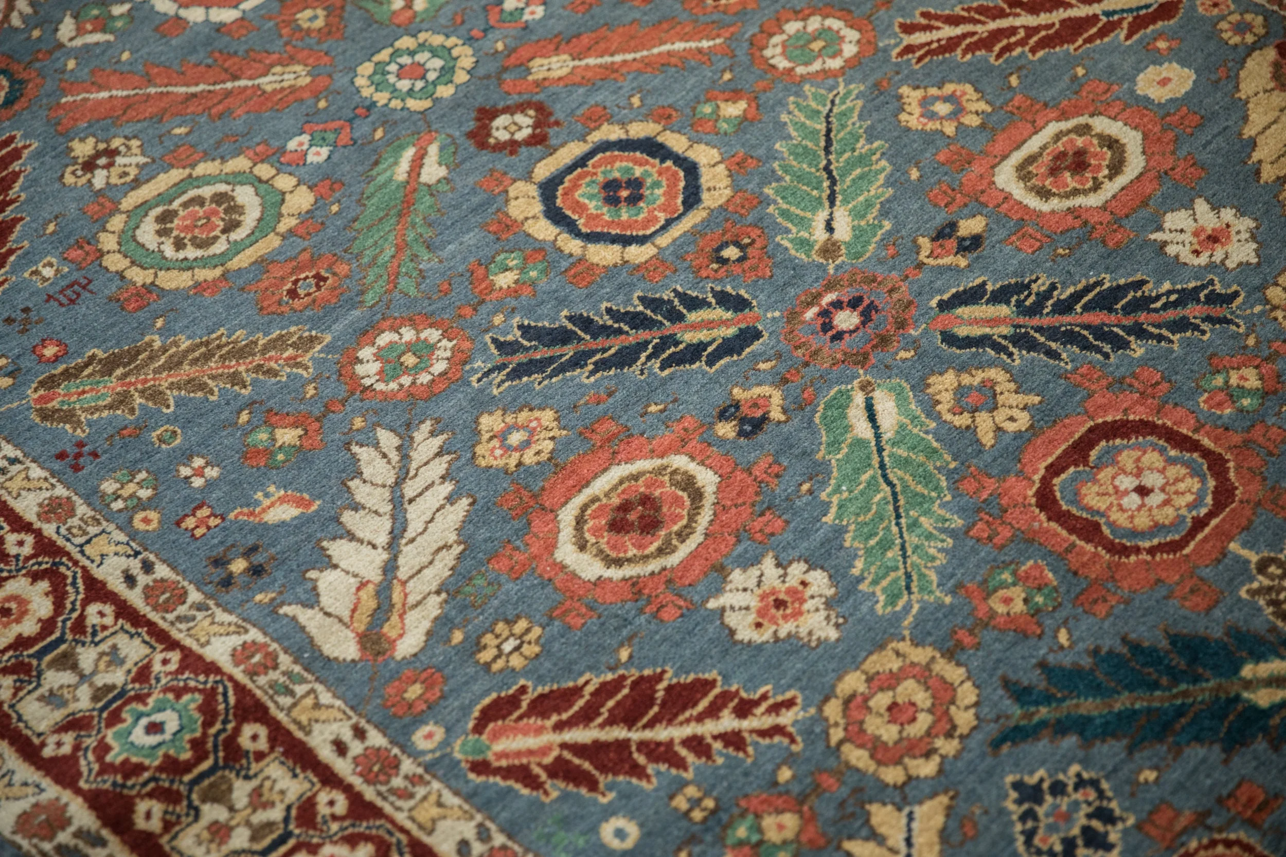 5x12 Vintage Armenian Veramin Design Rug Runner - Image 8