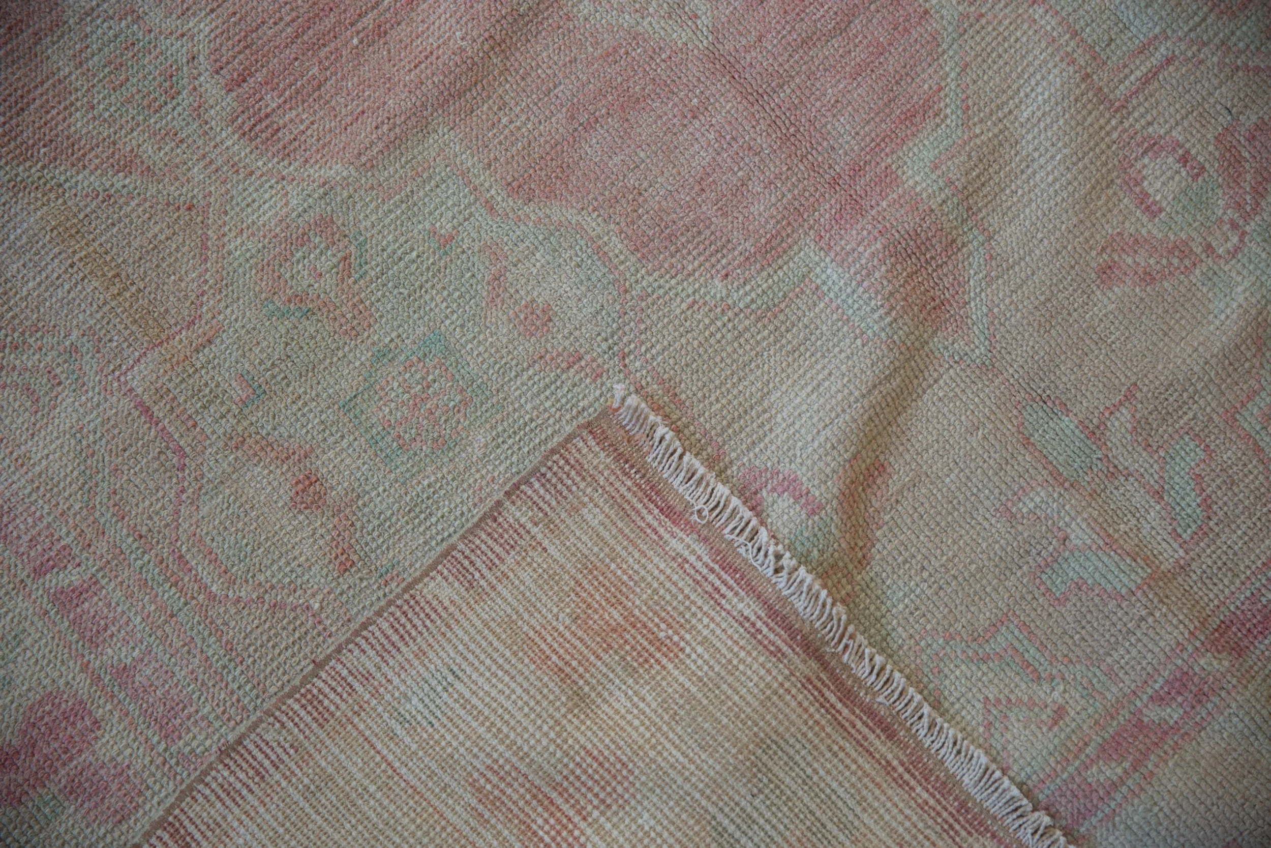 5x12 Vintage Distressed Oushak Rug Runner - Image 11