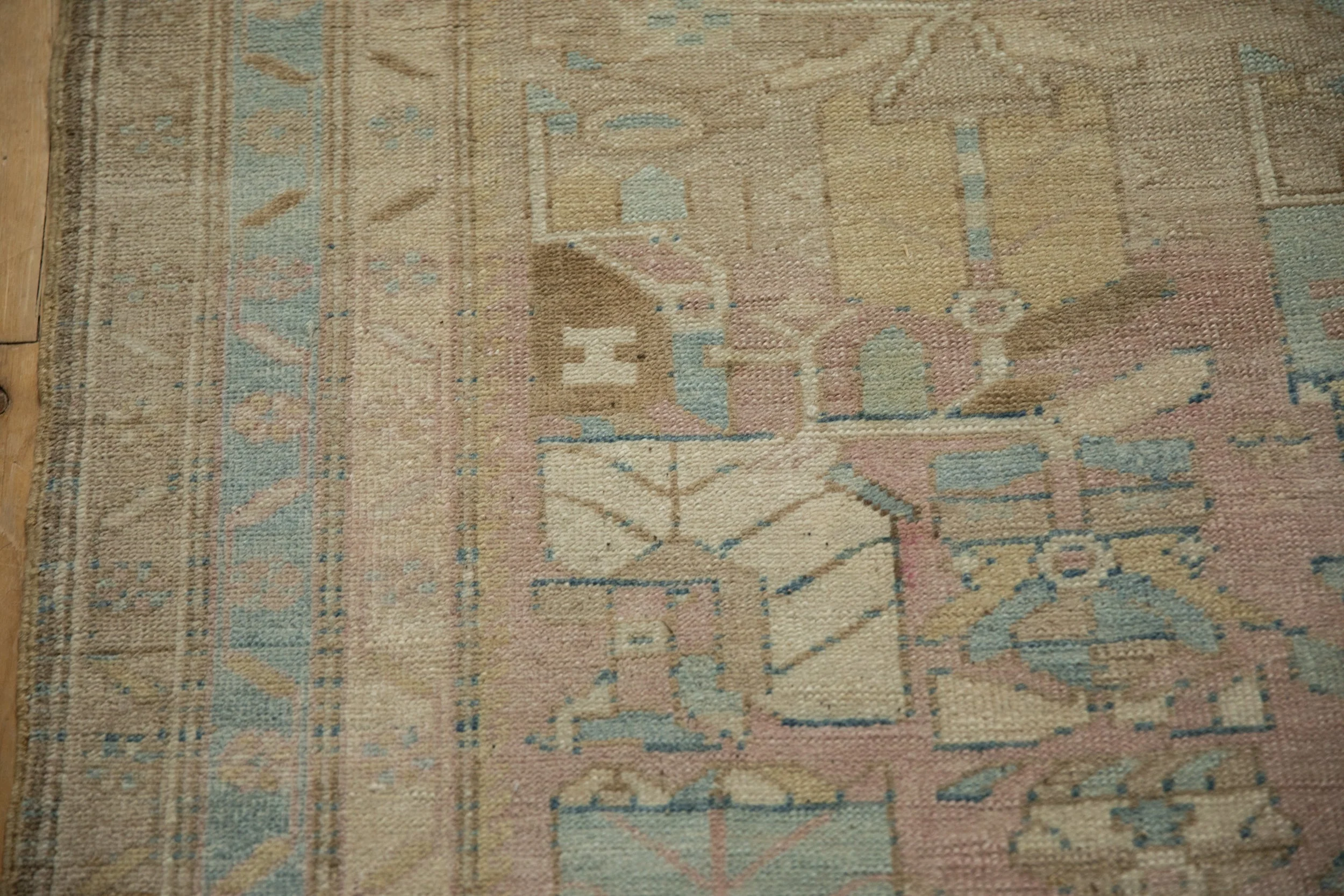 5x13.5 Vintage Distressed Northwest Persian Rug Runner - Image 13