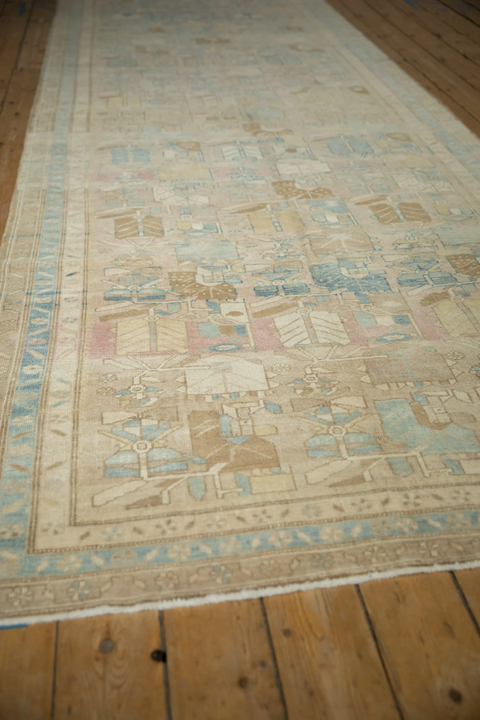 5x13.5 Vintage Distressed Northwest Persian Rug Runner - Image 4