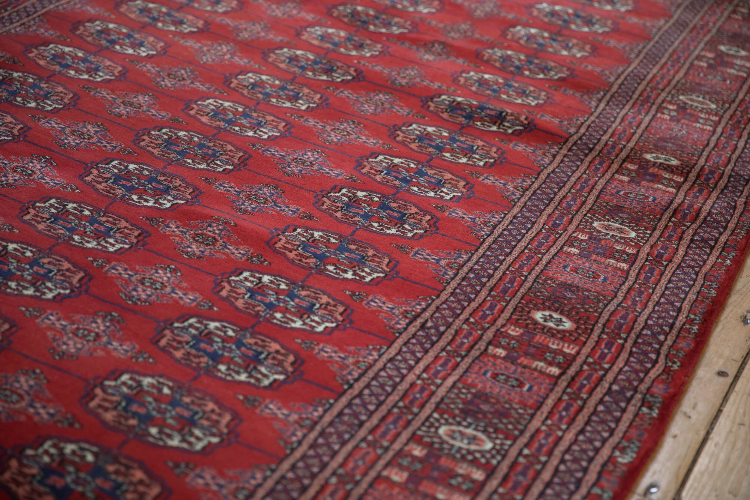 5x14 Vintage Fine Bokhara Rug Runner - Image 10
