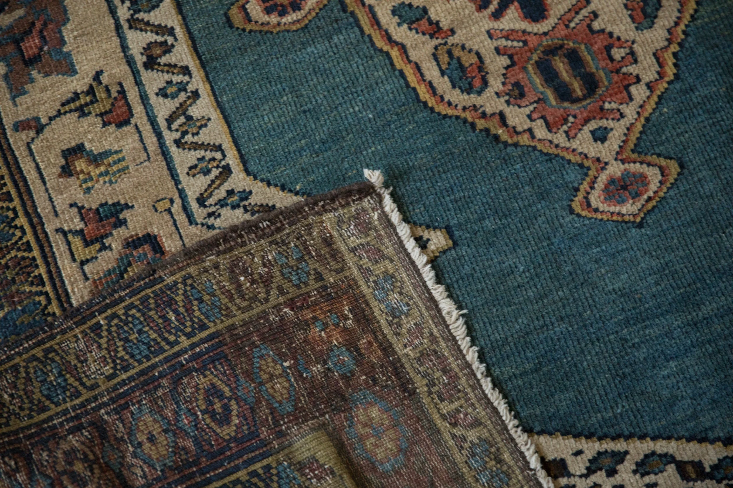 5x5 Vintage Bakshaish Square Rug - Image 10
