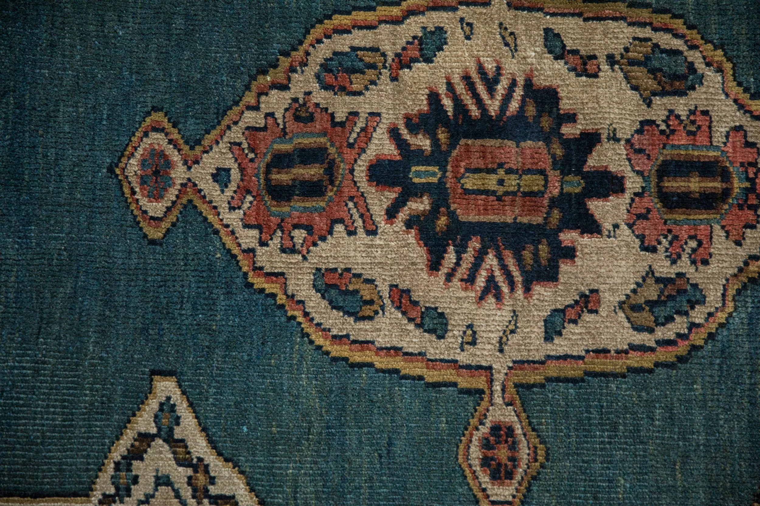 5x5 Vintage Bakshaish Square Rug - Image 3