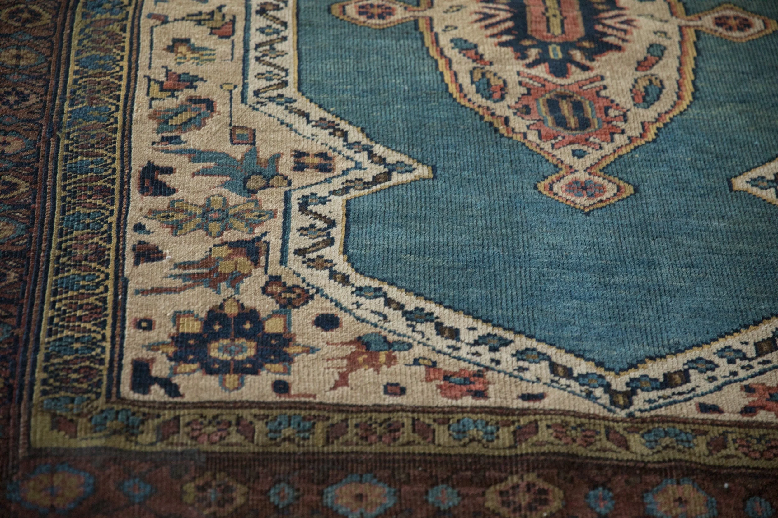 5x5 Vintage Bakshaish Square Rug - Image 8