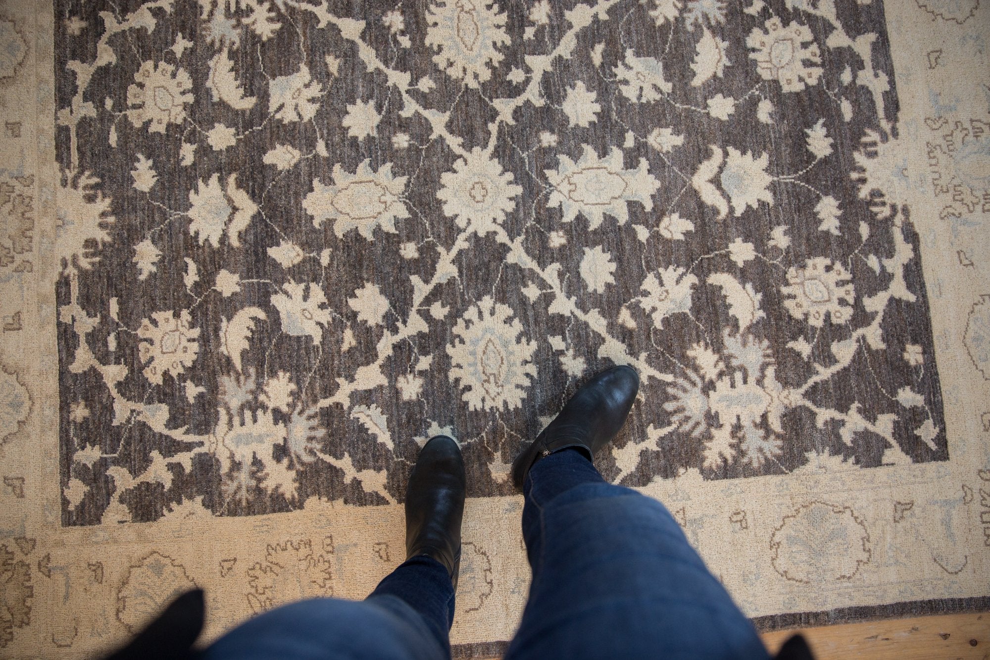 5x6.5 New Peshawar Rug - Image 2
