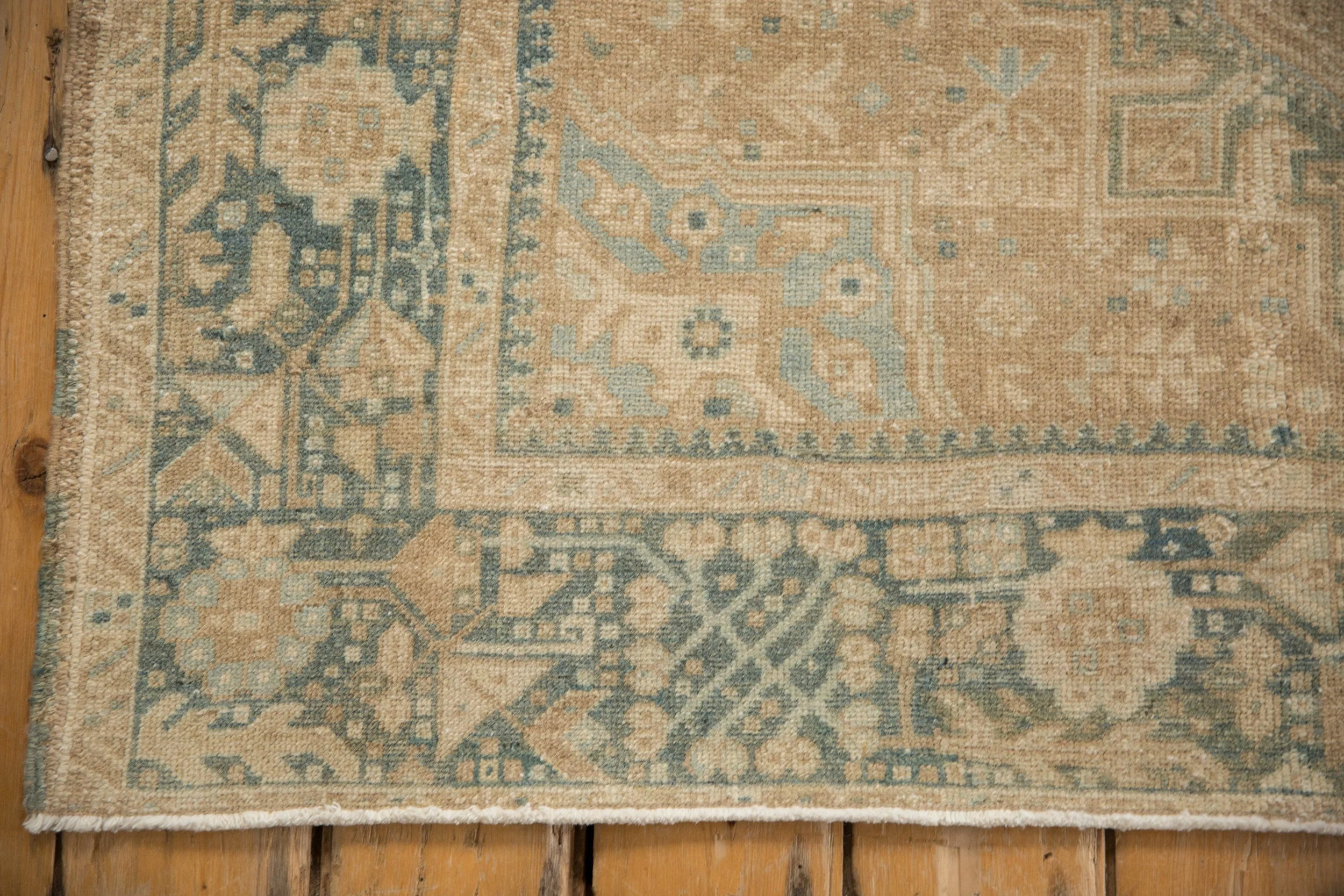 5x6.5 Vintage Distressed Karaja Rug - Image 10