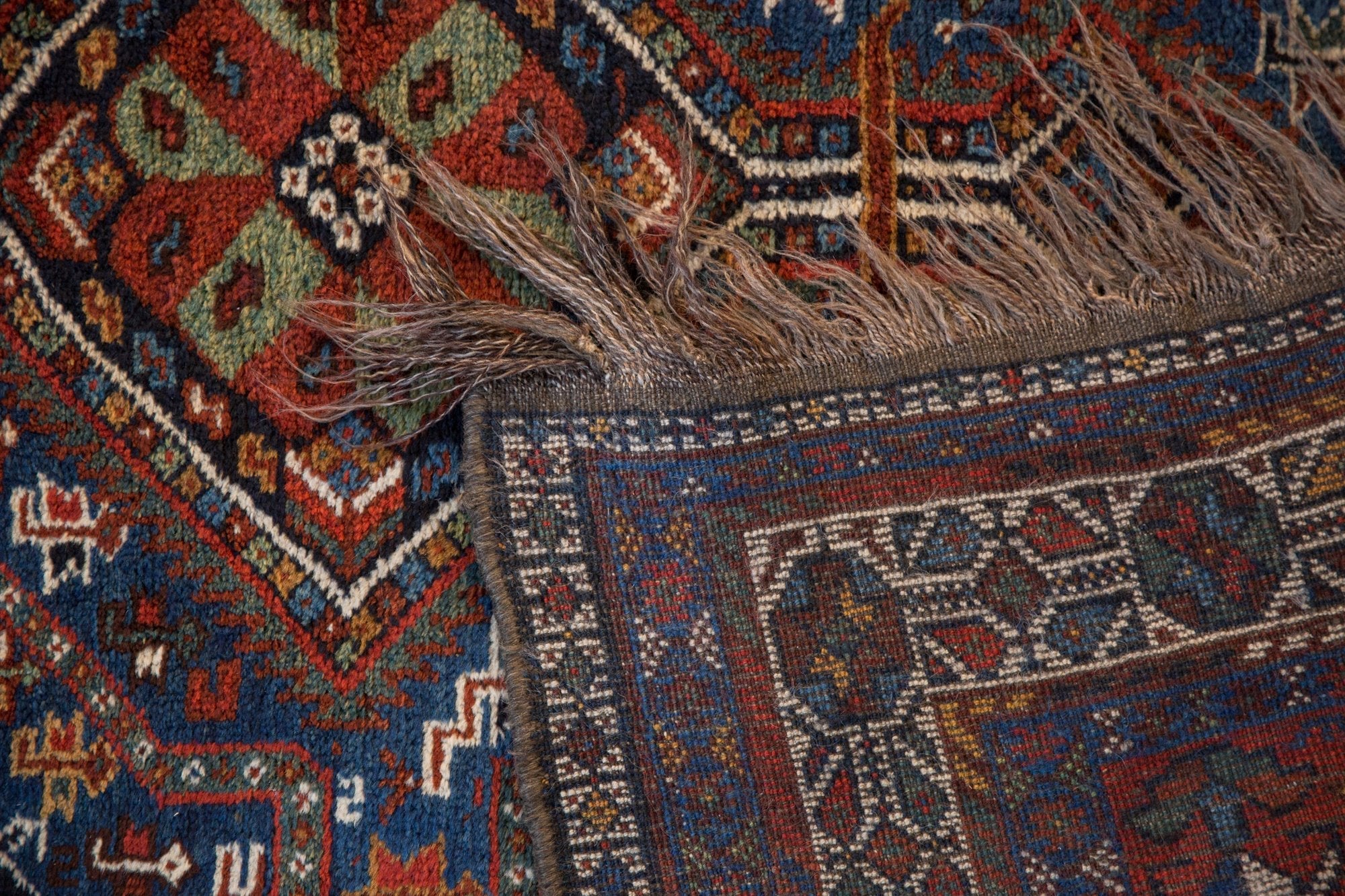 5x6.5 Vintage Shiraz Rug - Image 11