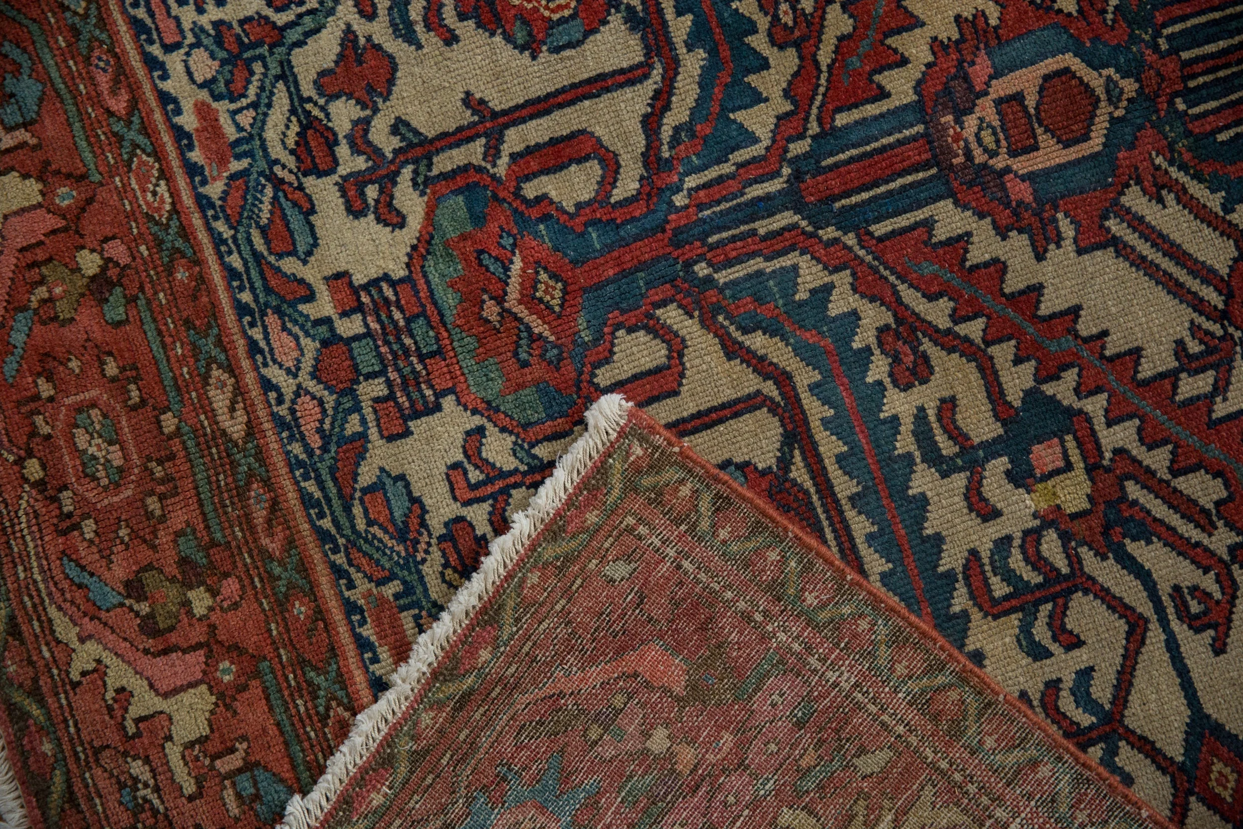 5x6 Antique Fine Malayer Square Rug - Image 10