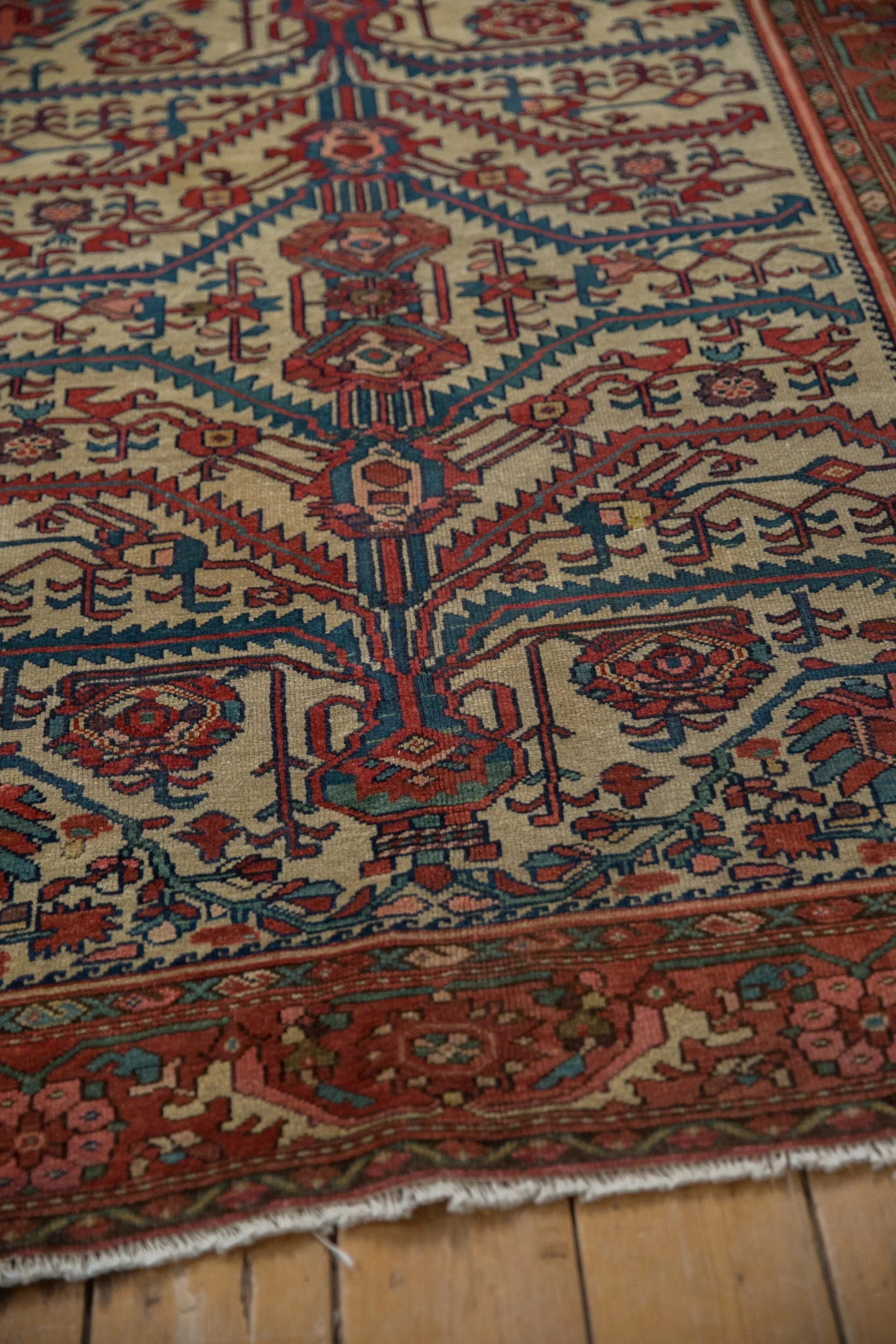 5x6 Antique Fine Malayer Square Rug - Image 11