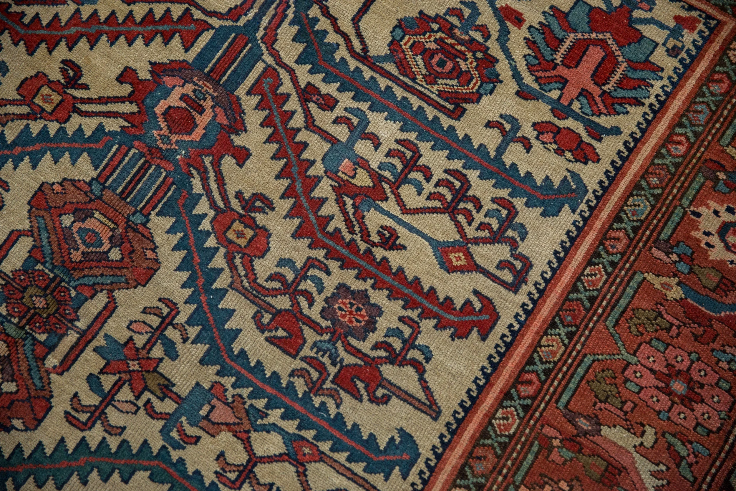 5x6 Antique Fine Malayer Square Rug - Image 8