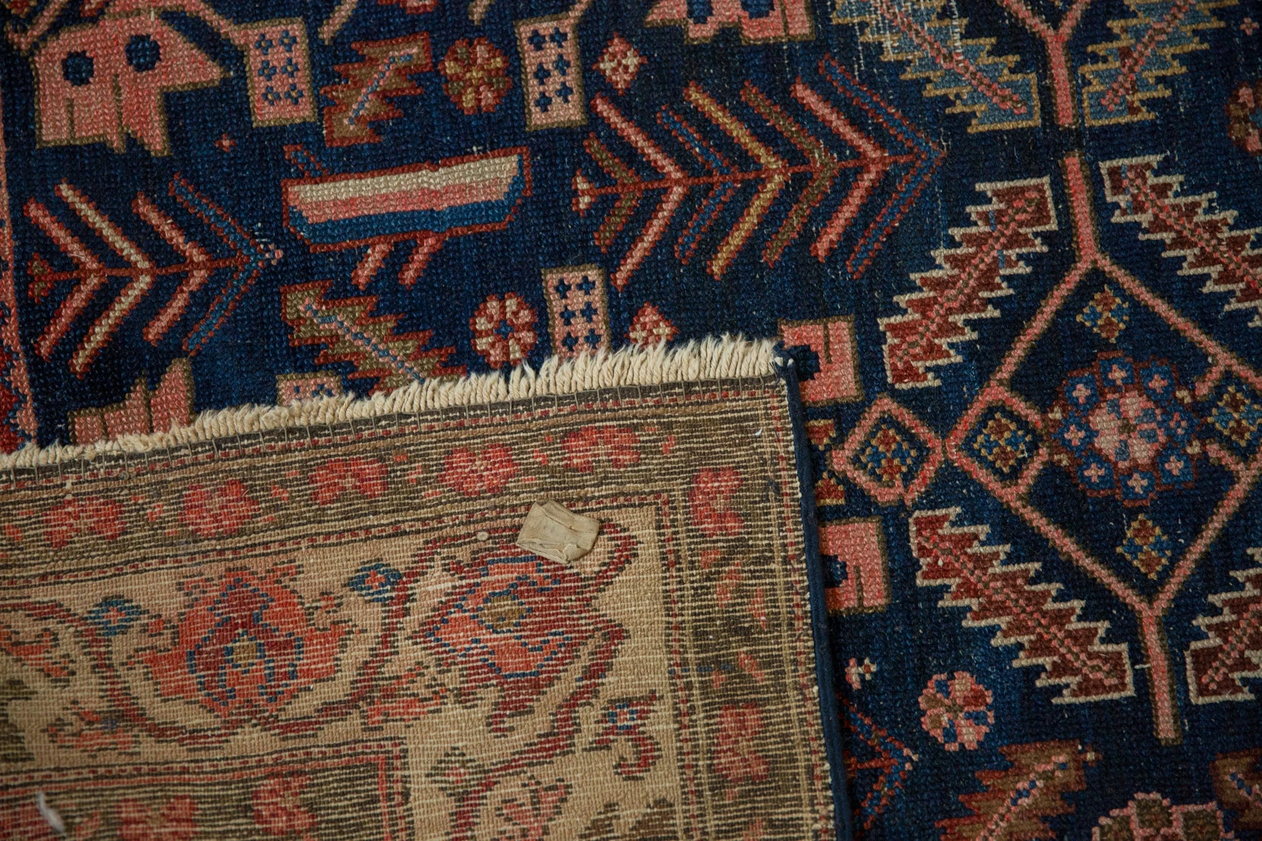 5x6 Antique Malayer Square Rug - Image 13