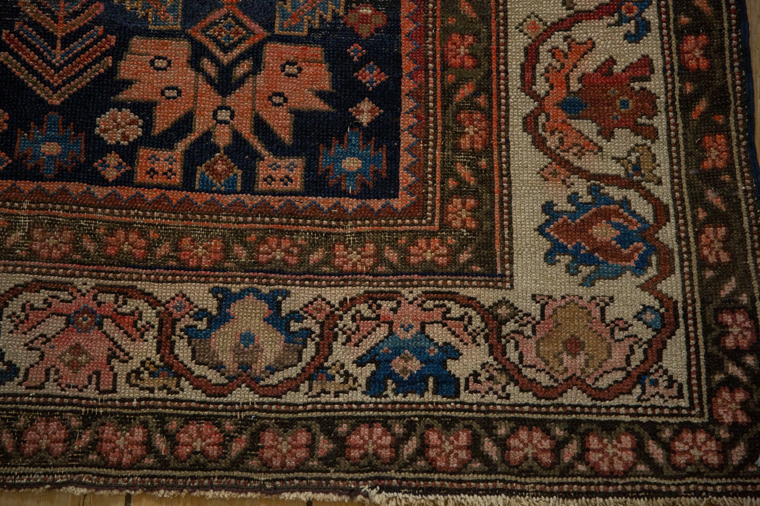 5x6 Antique Malayer Square Rug - Image 14