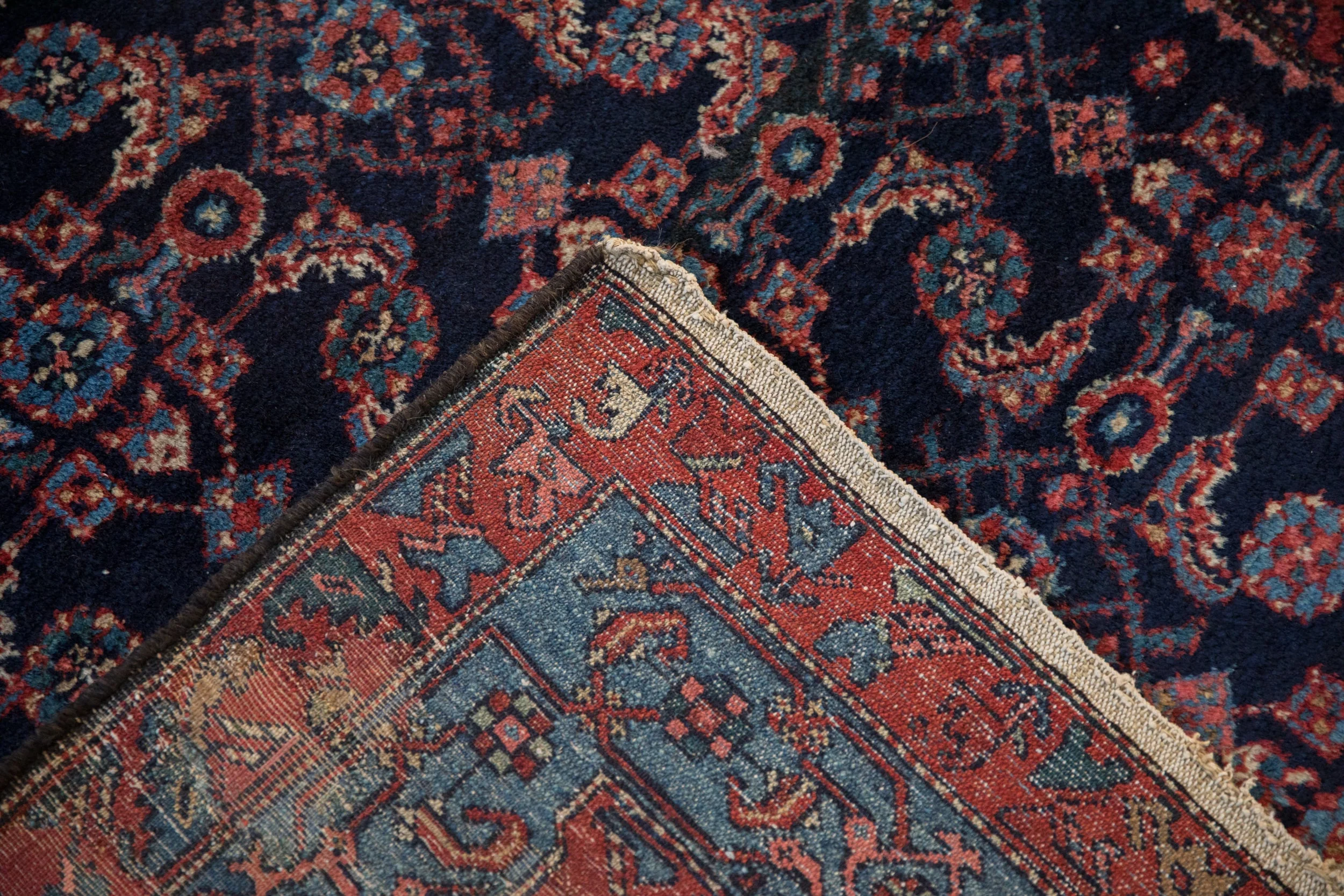 5x6 Vintage Engelas Square Rug - Image 12