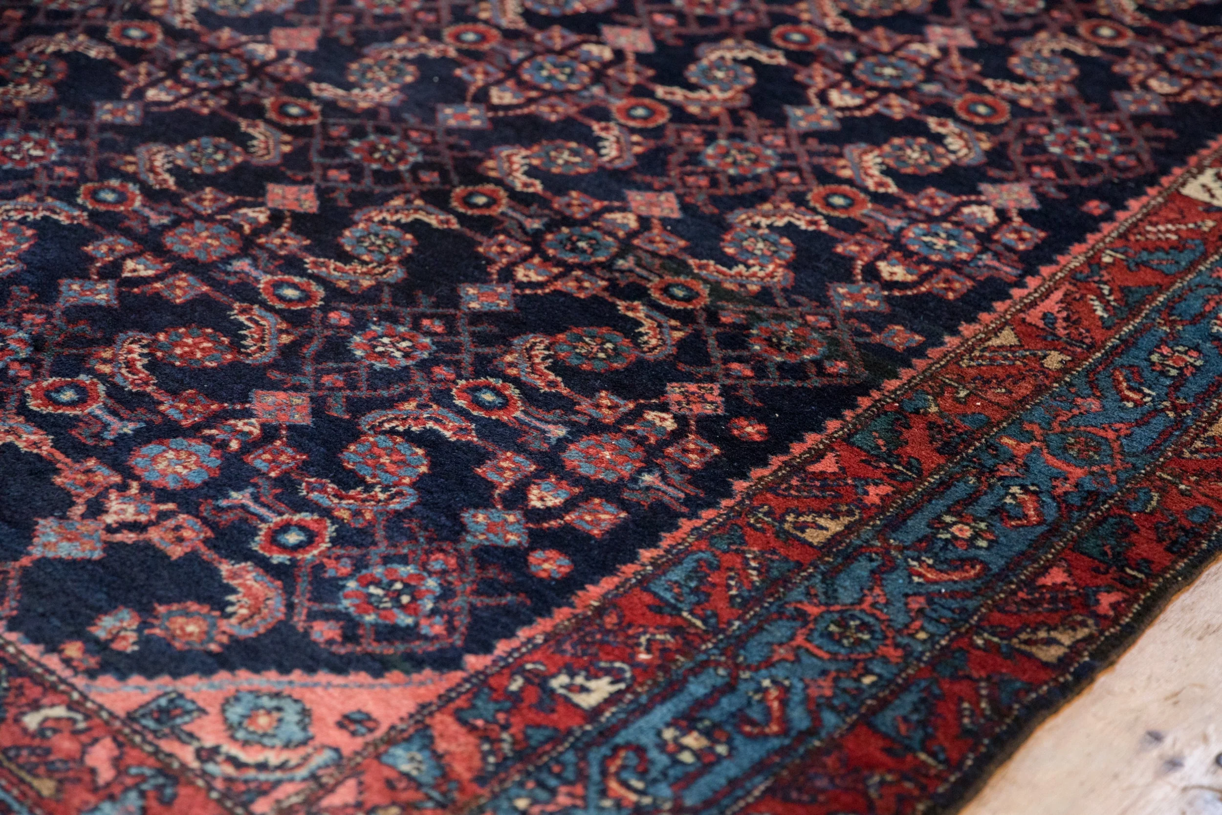5x6 Vintage Engelas Square Rug - Image 7