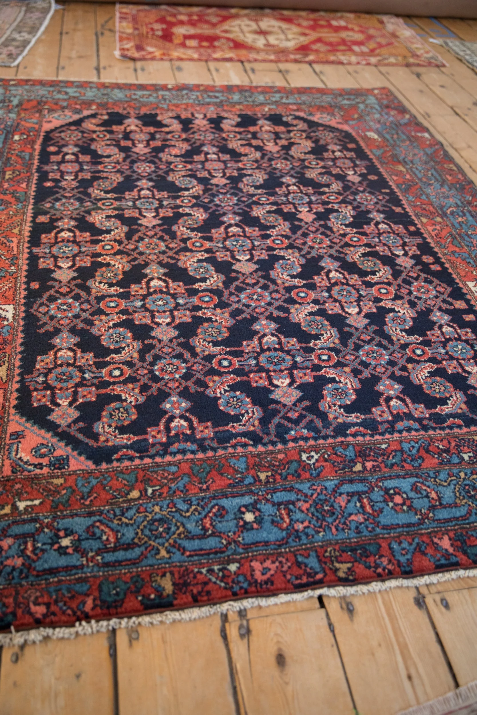 5x6 Vintage Engelas Square Rug - Image 9