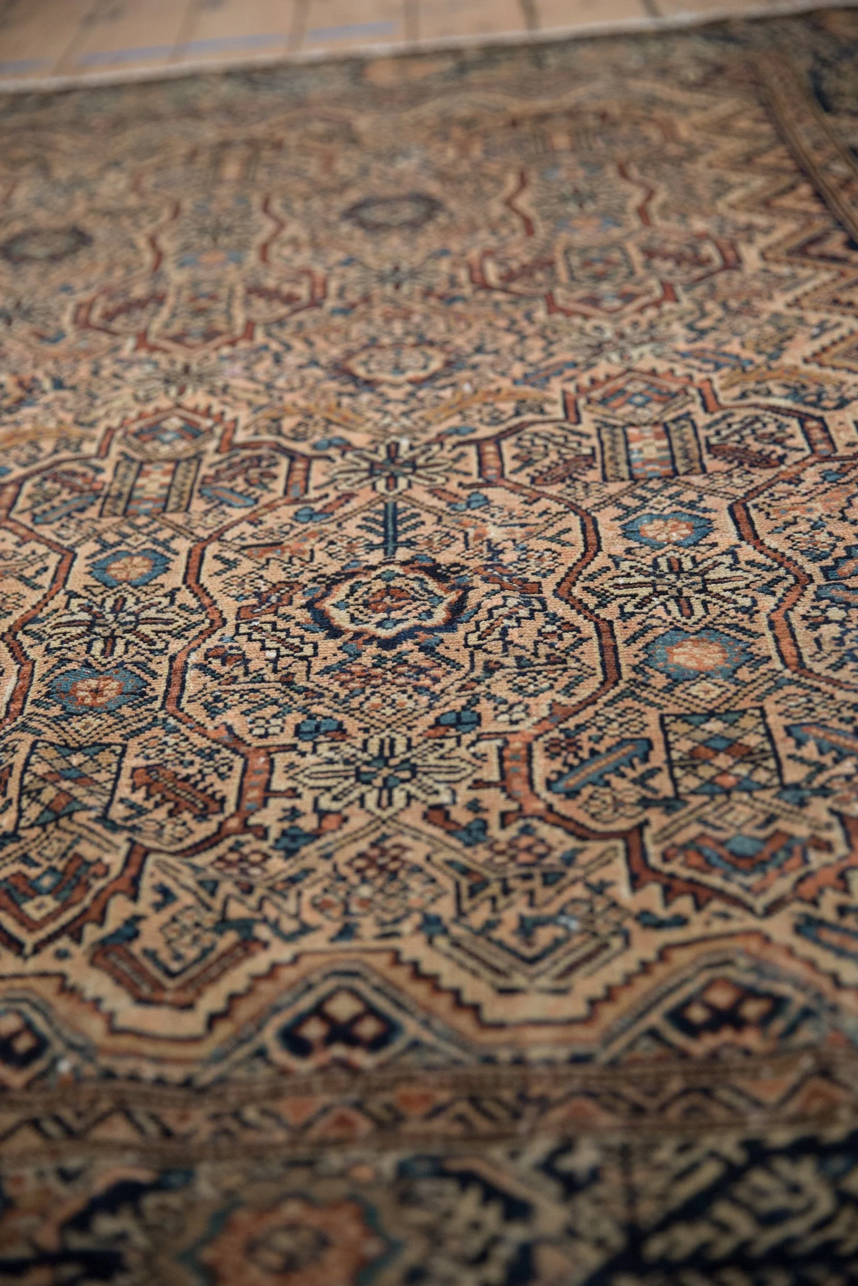 5x6 Vintage Fine Malayer Square Rug - Image 5