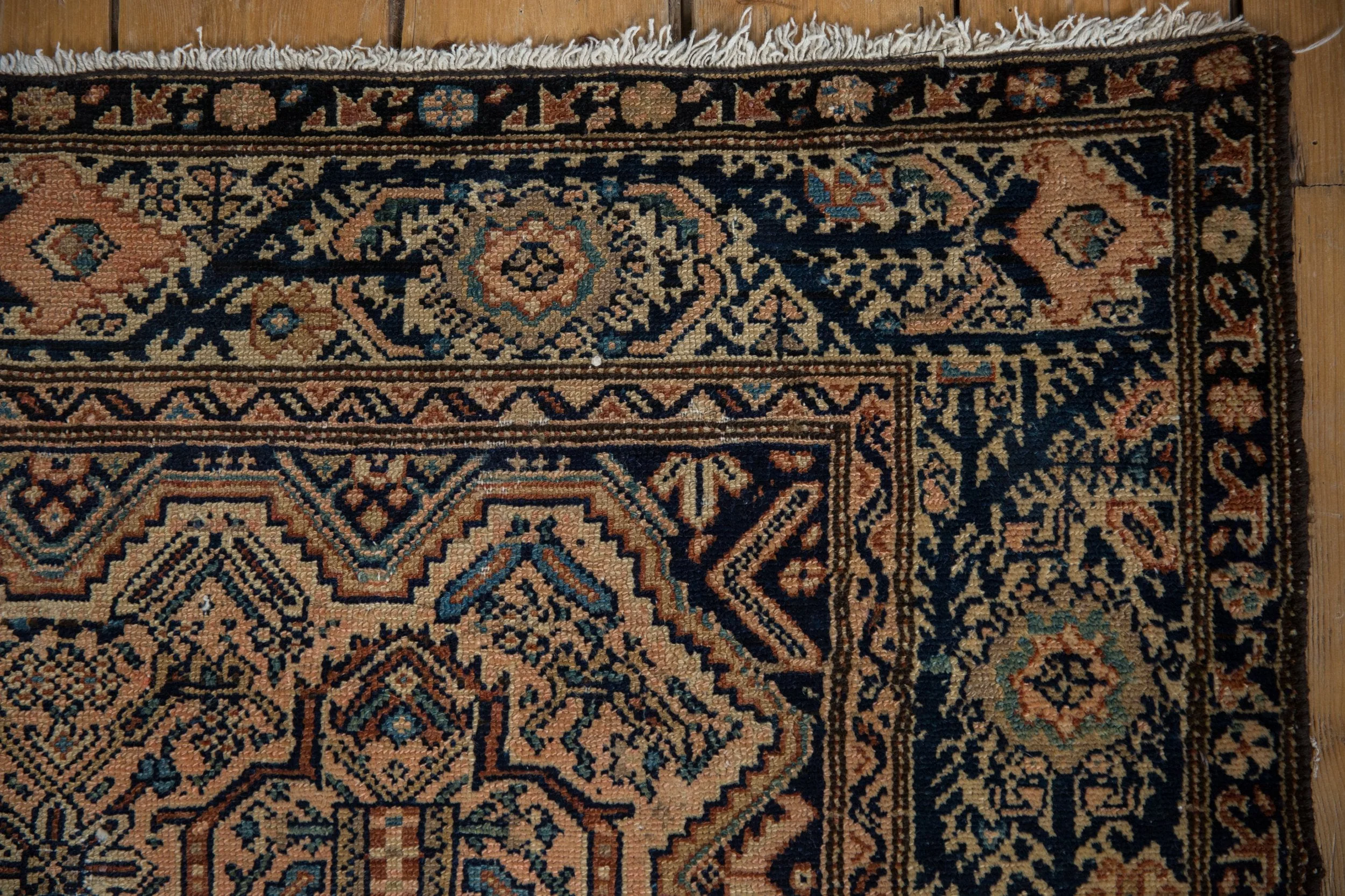 5x6 Vintage Fine Malayer Square Rug - Image 6