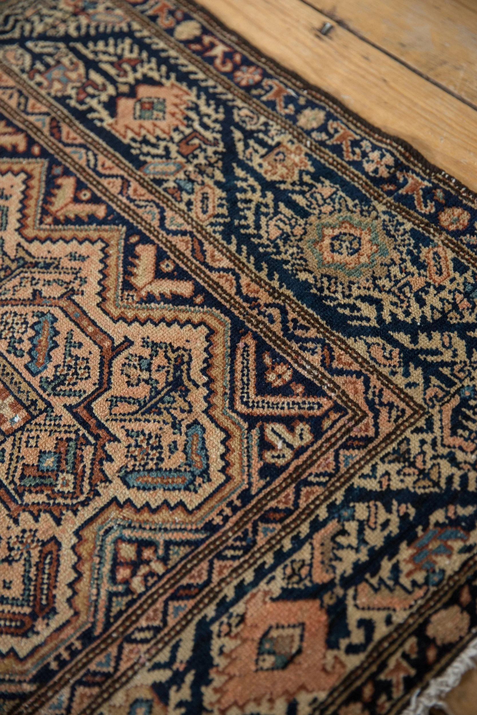 5x6 Vintage Fine Malayer Square Rug - Image 7