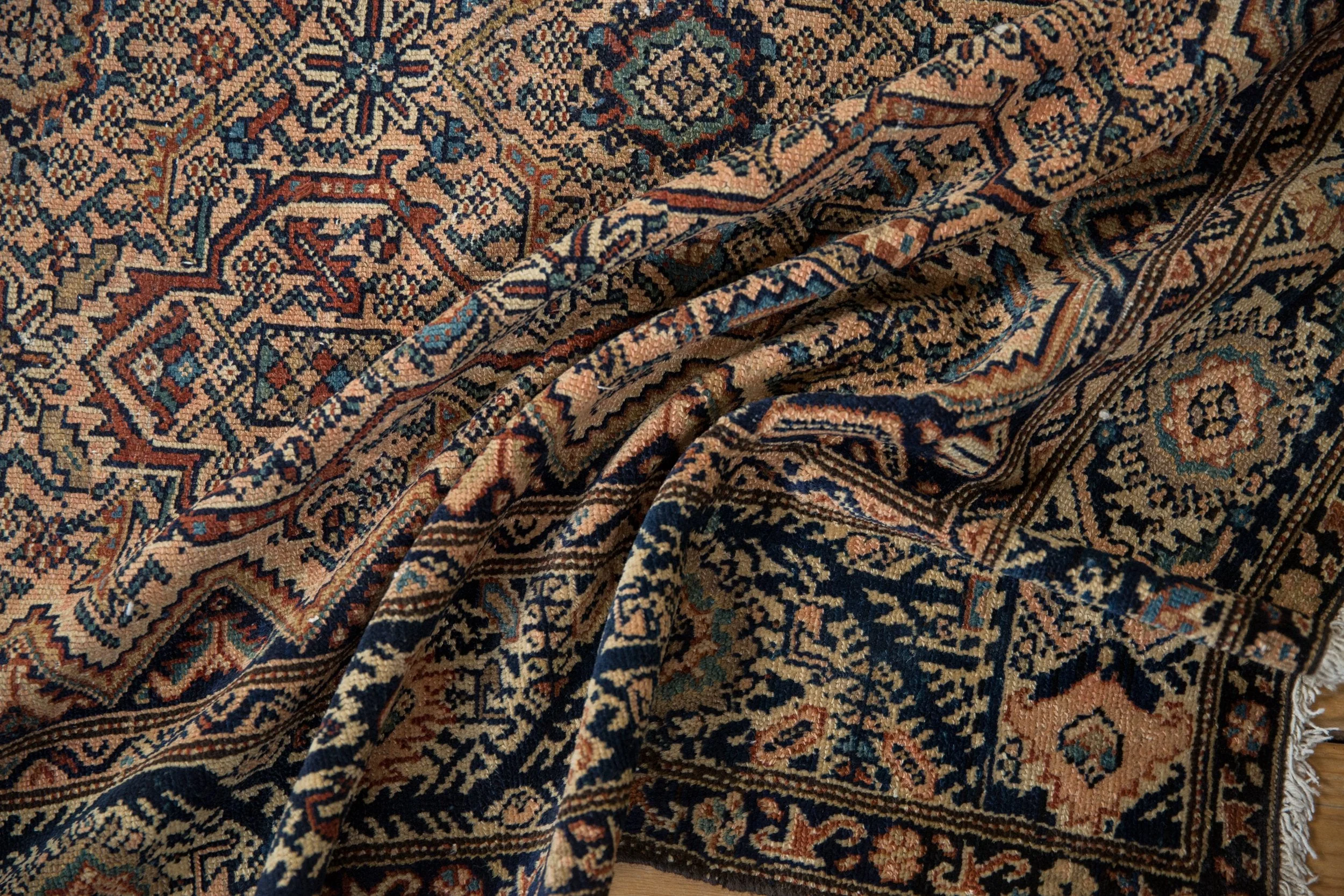 5x6 Vintage Fine Malayer Square Rug - Image 9