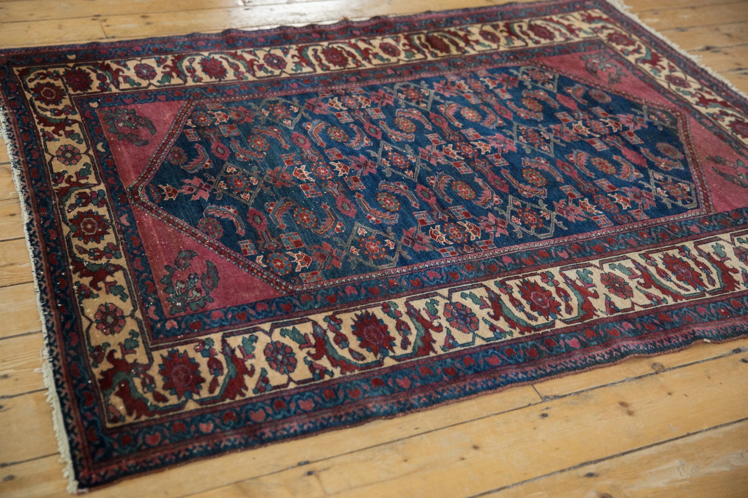 5x6 Vintage Lilihan Square Rug - Image 5