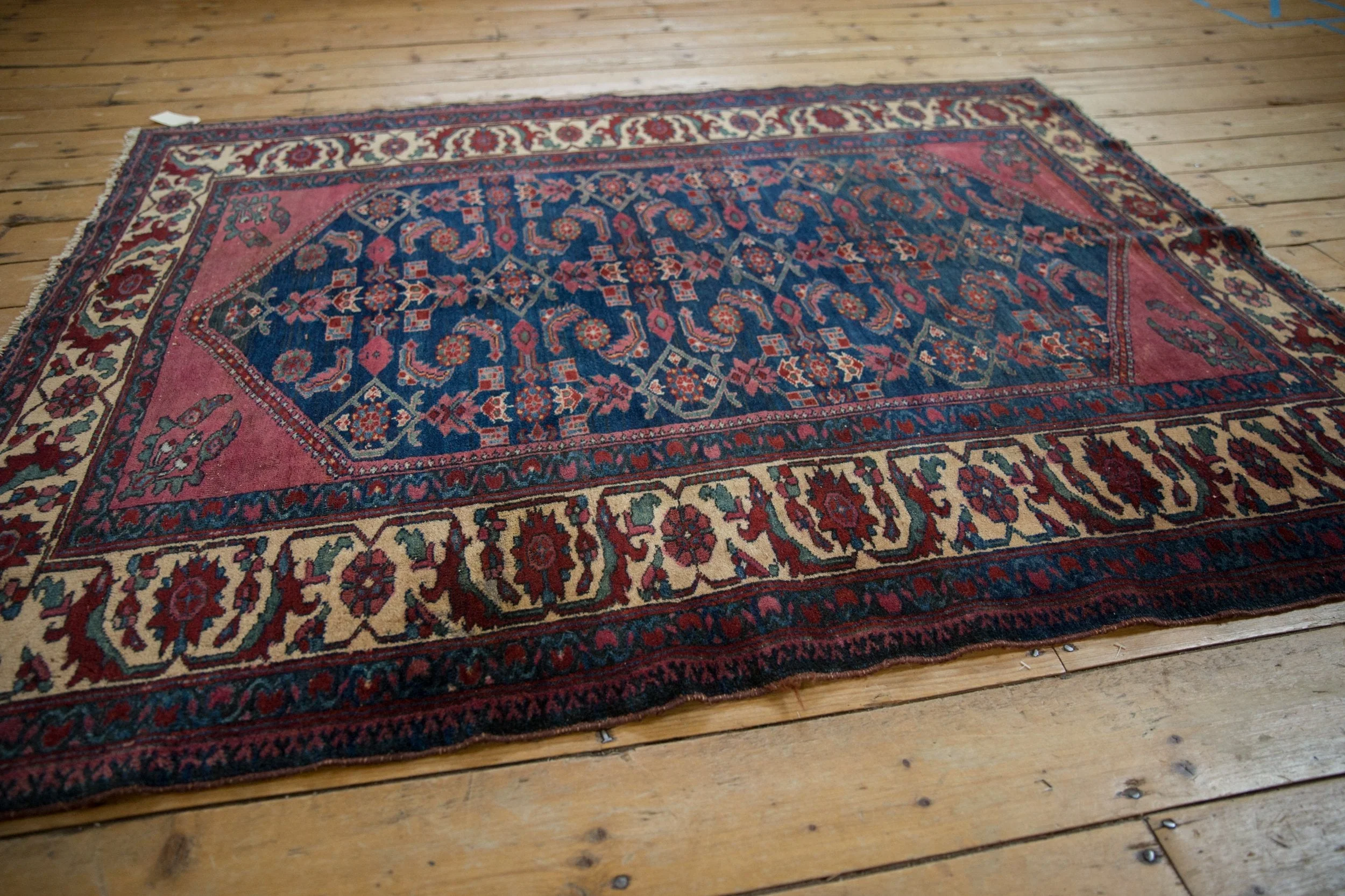 5x6 Vintage Lilihan Square Rug - Image 7