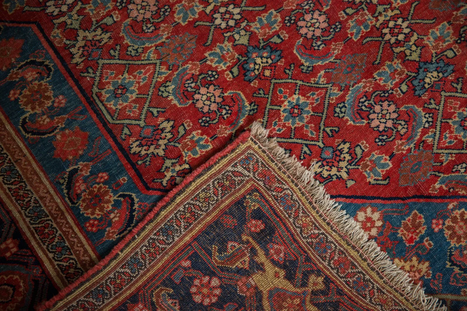 5x7.5 Antique Bijar Rug - Image 11