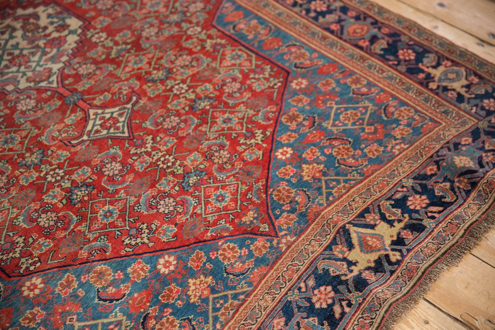 5x7.5 Antique Bijar Rug - Image 4
