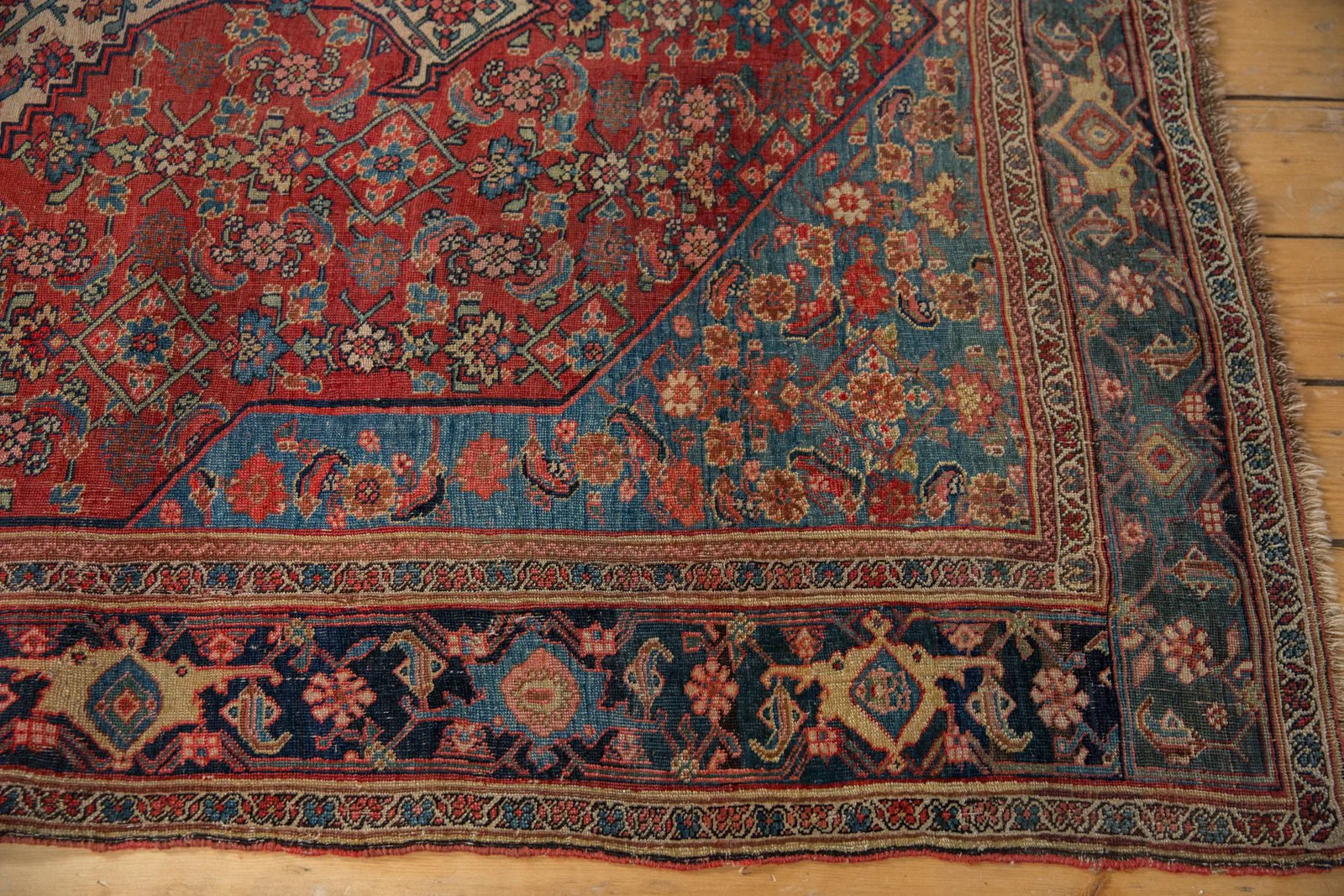 5x7.5 Antique Bijar Rug - Image 5