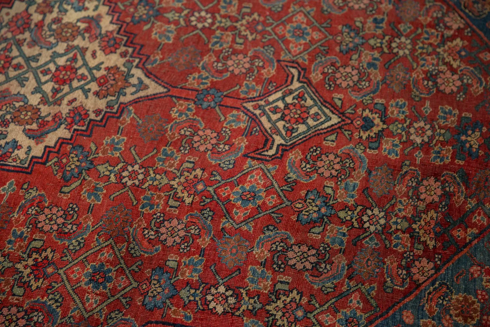 5x7.5 Antique Bijar Rug - Image 6