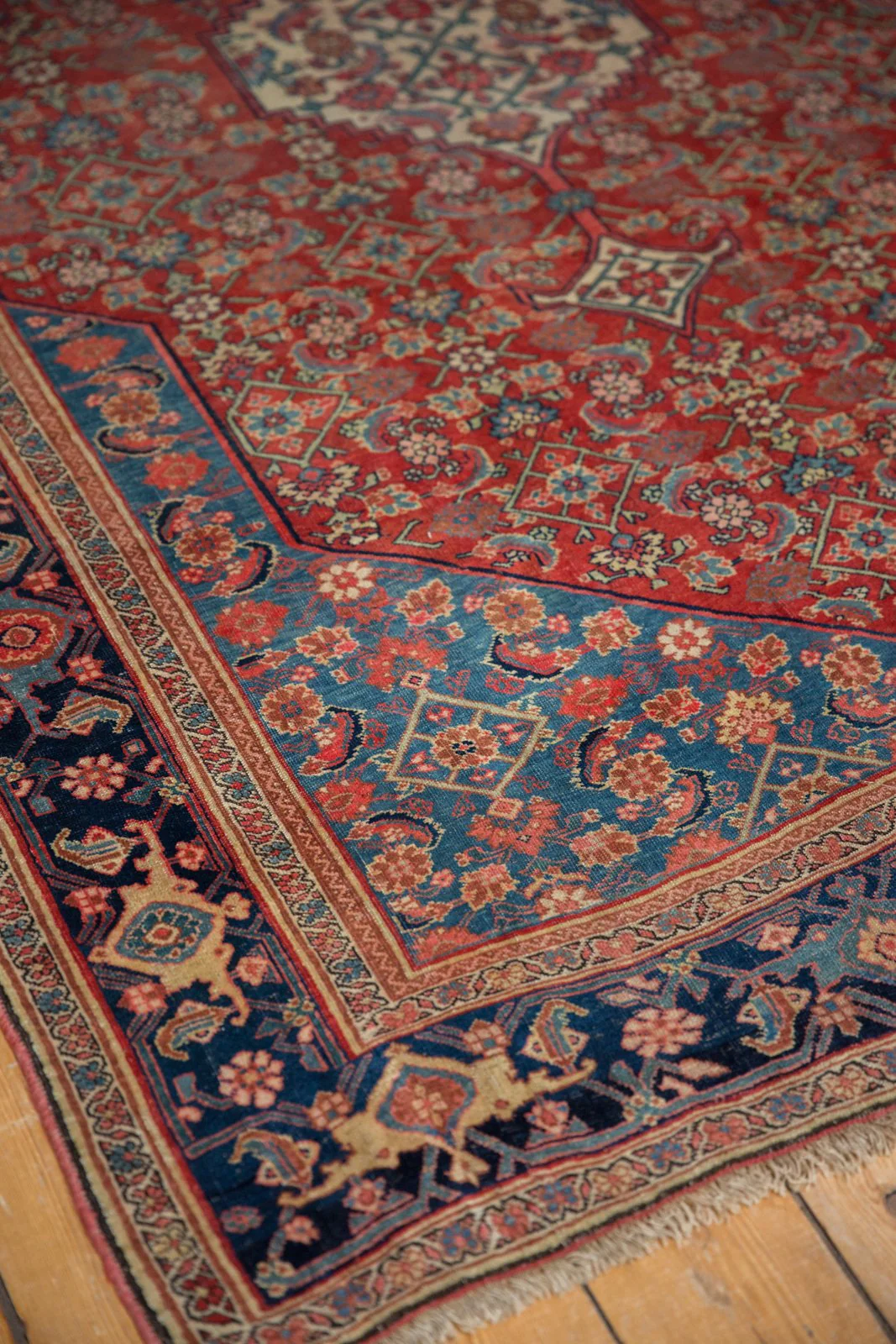 5x7.5 Antique Bijar Rug - Image 9