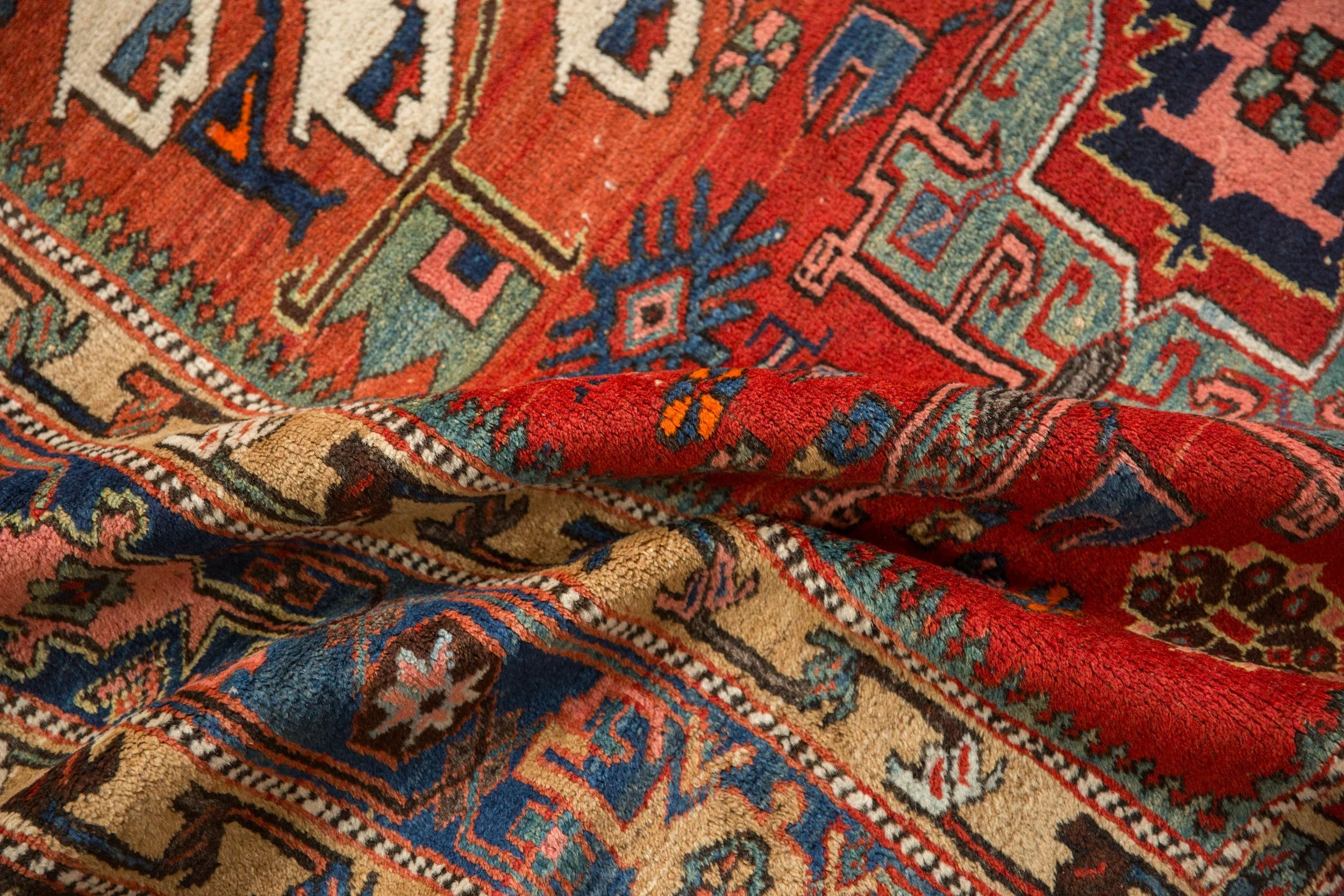 5x7.5 Antique Karaja Rug - Image 11