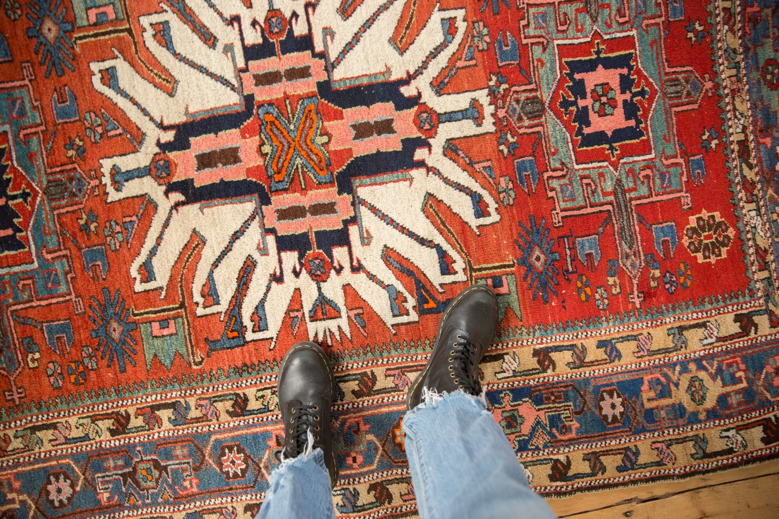 5x7.5 Antique Karaja Rug - Image 2