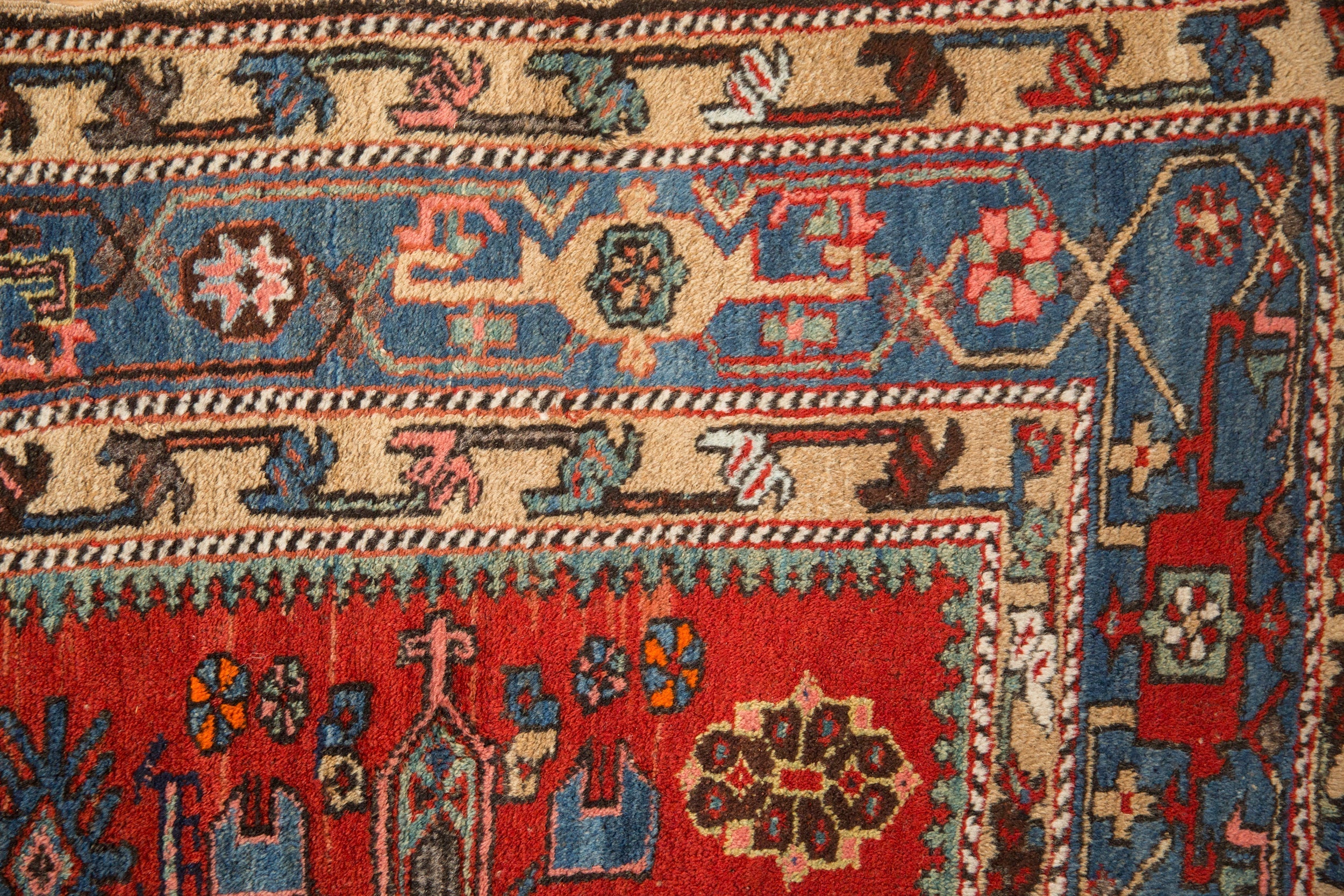 5x7.5 Antique Karaja Rug - Image 3