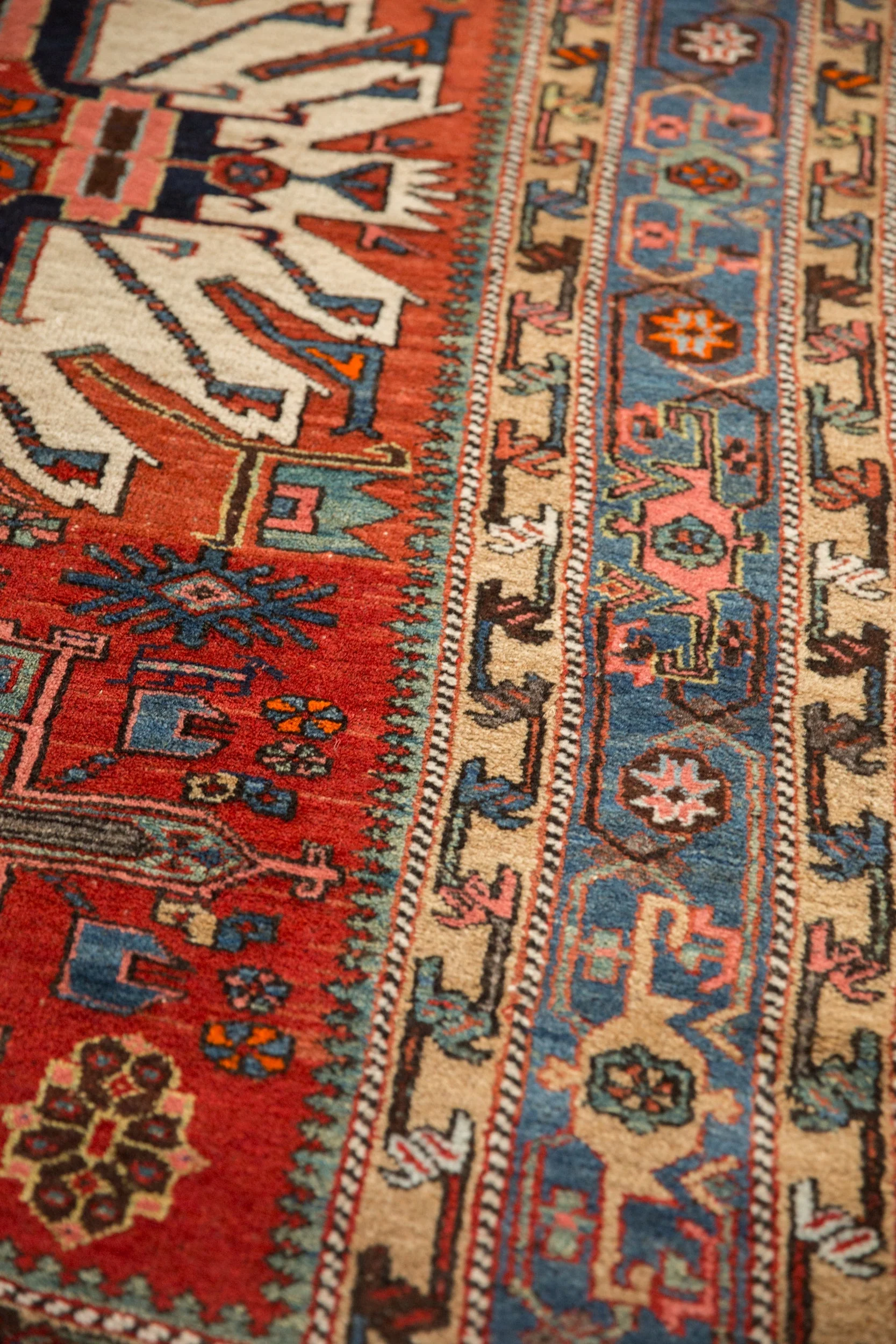 5x7.5 Antique Karaja Rug - Image 9