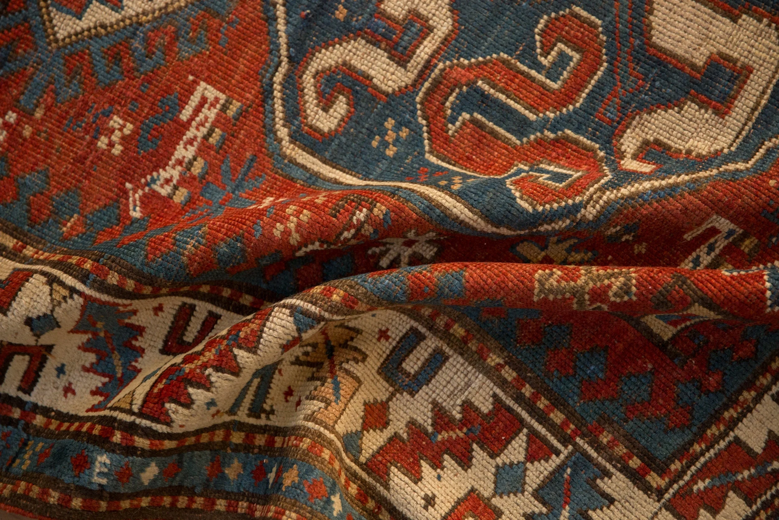 5x7.5 Antique Kazak Rug - Image 11