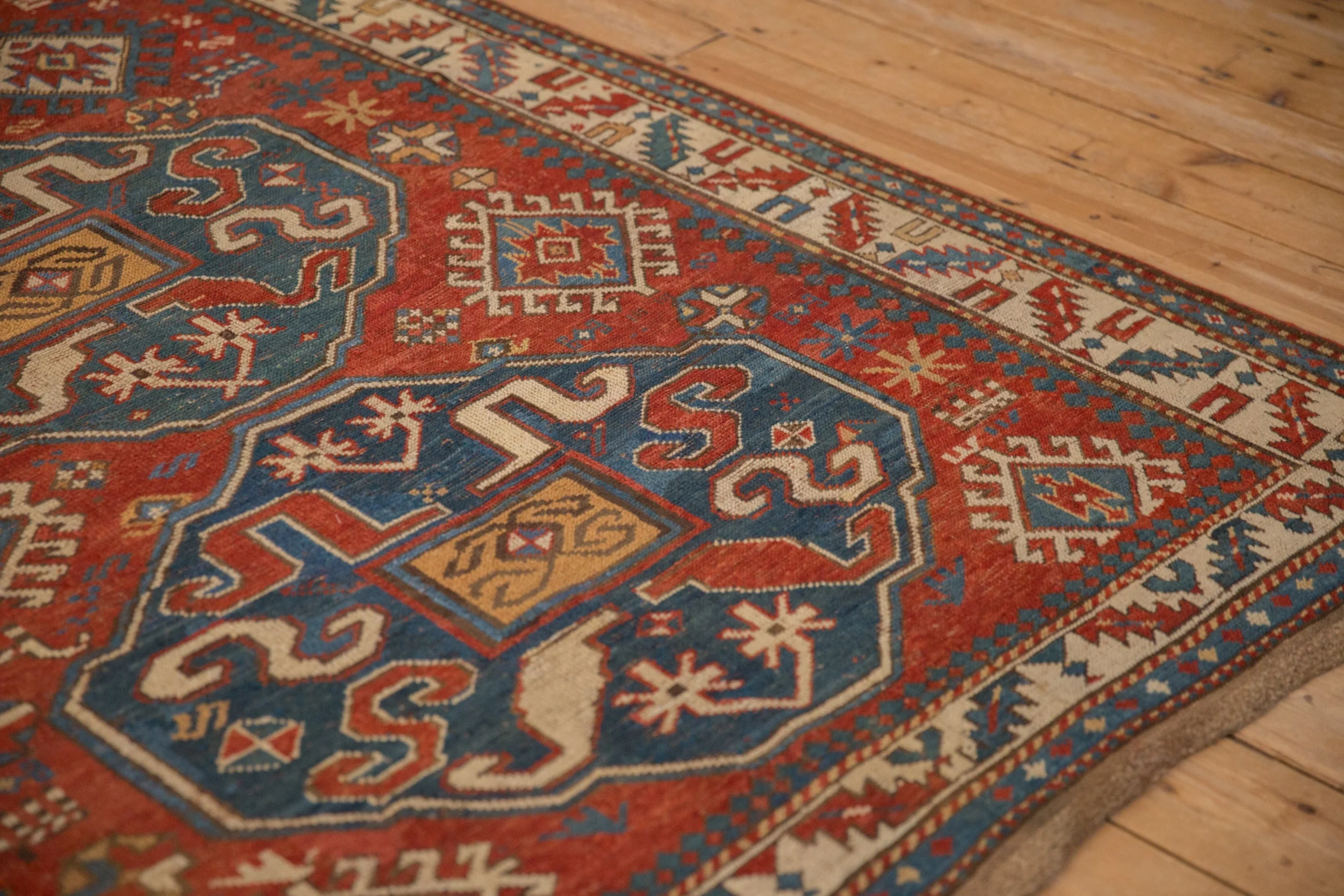 5x7.5 Antique Kazak Rug - Image 5