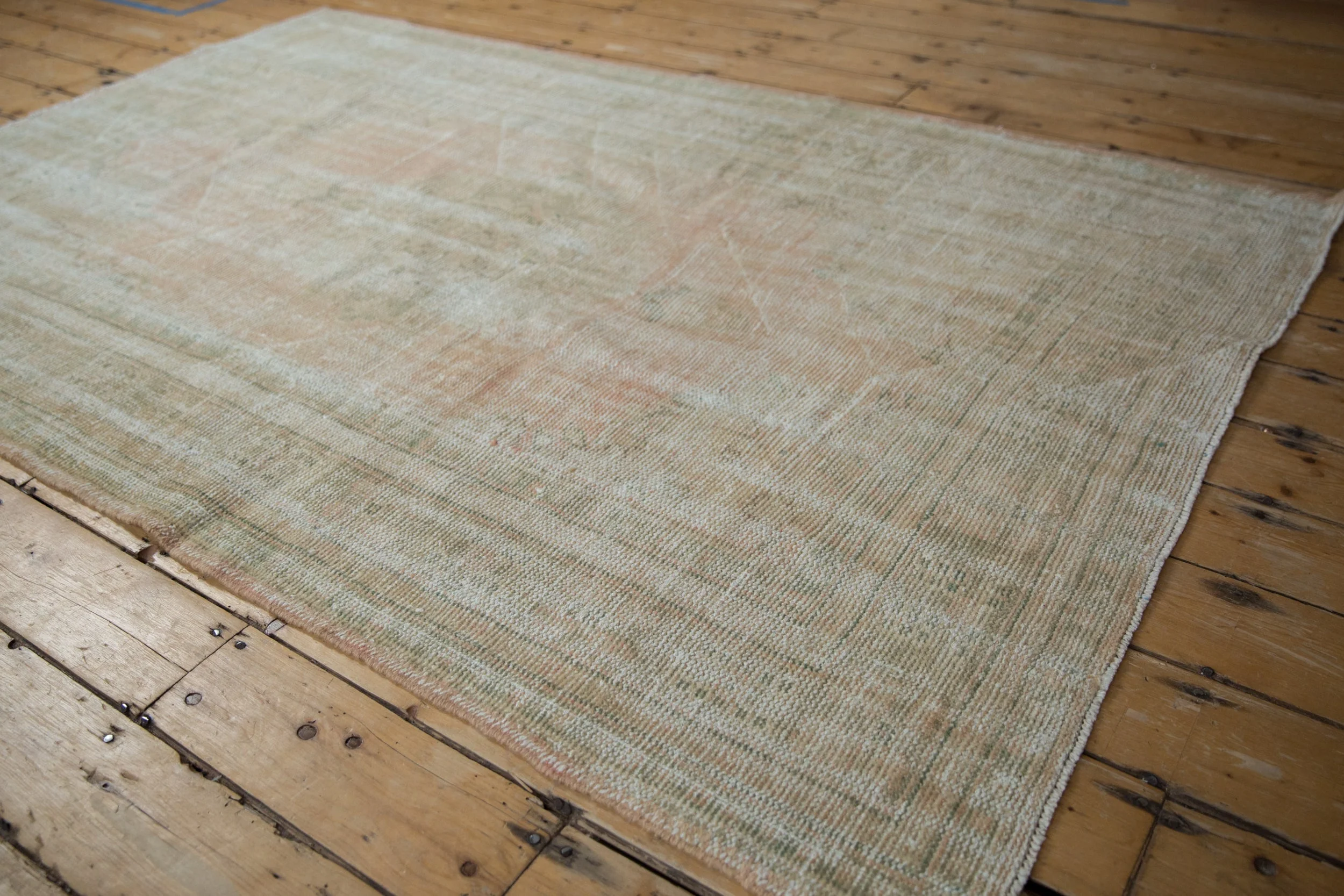 5x7.5 Vintage Distressed Oushak Rug - Image 3
