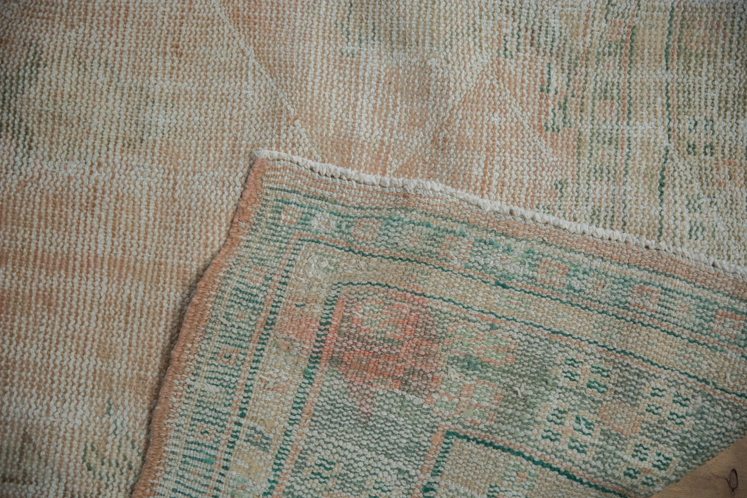 5x7.5 Vintage Distressed Oushak Rug - Image 9